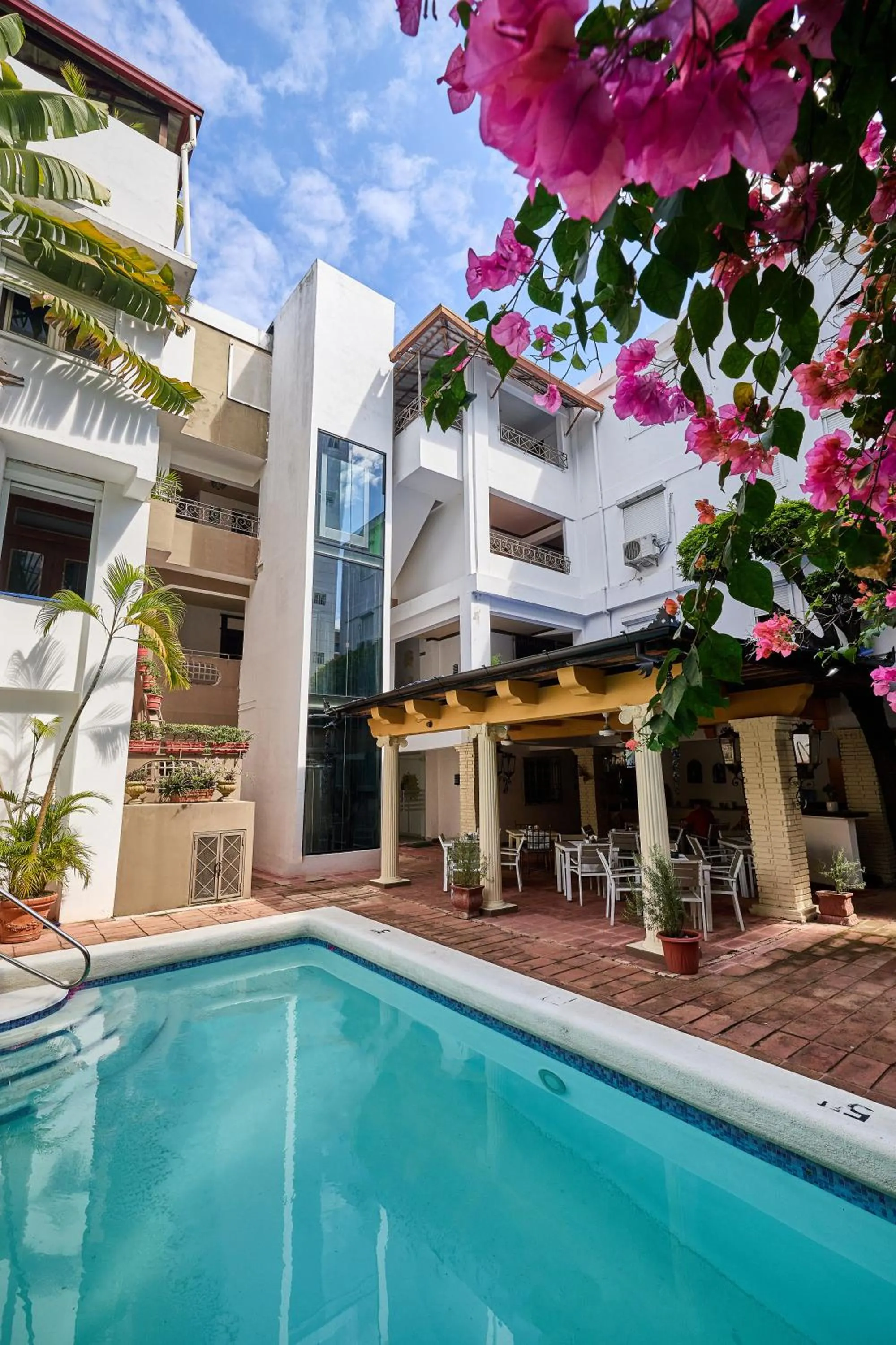 Patio in Hotel San Marco