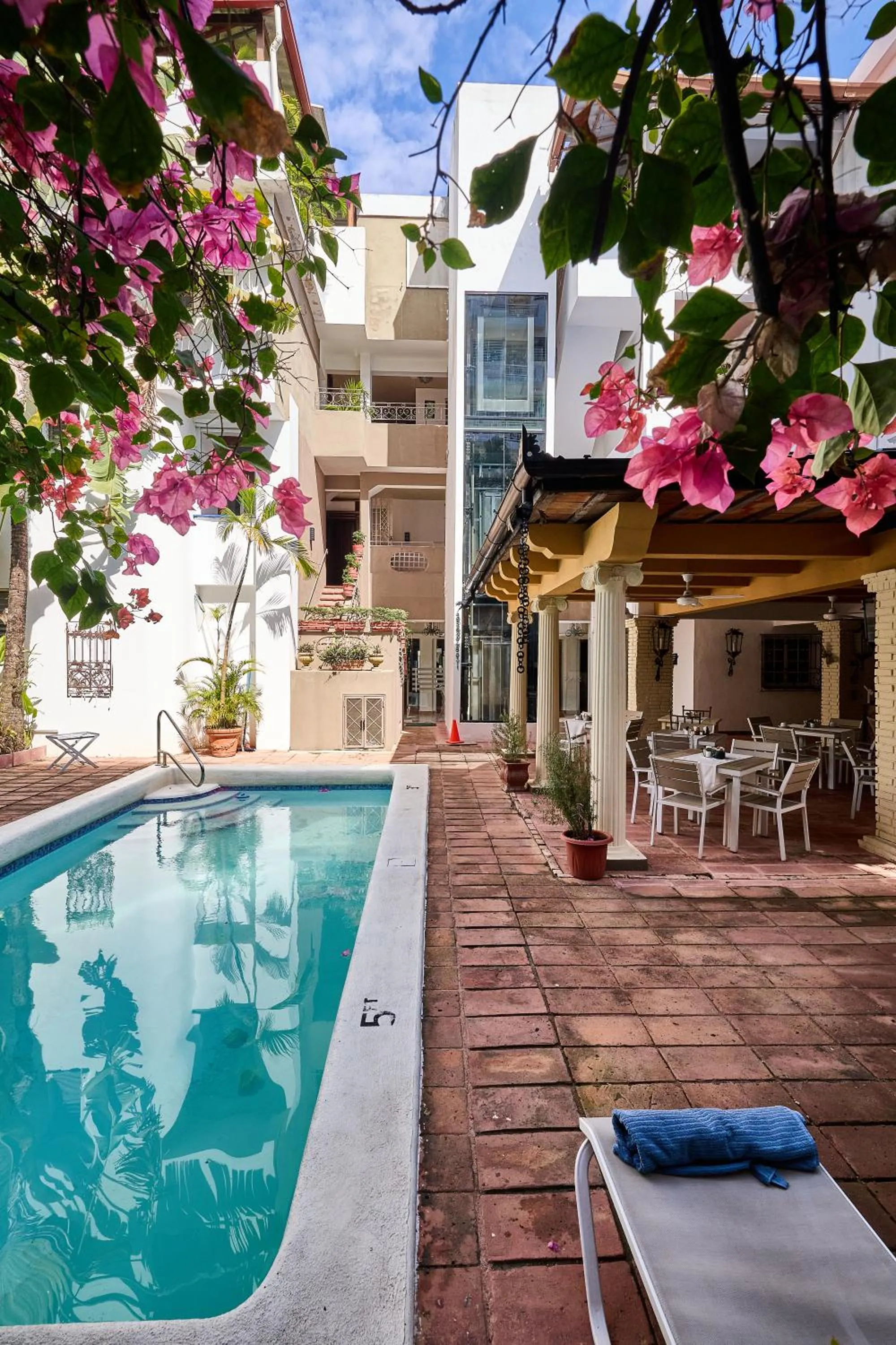 Patio in Hotel San Marco