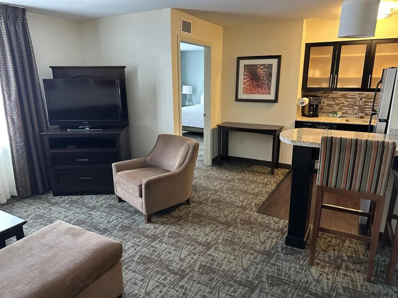 Seating area in Staybridge Suites Minot by IHG