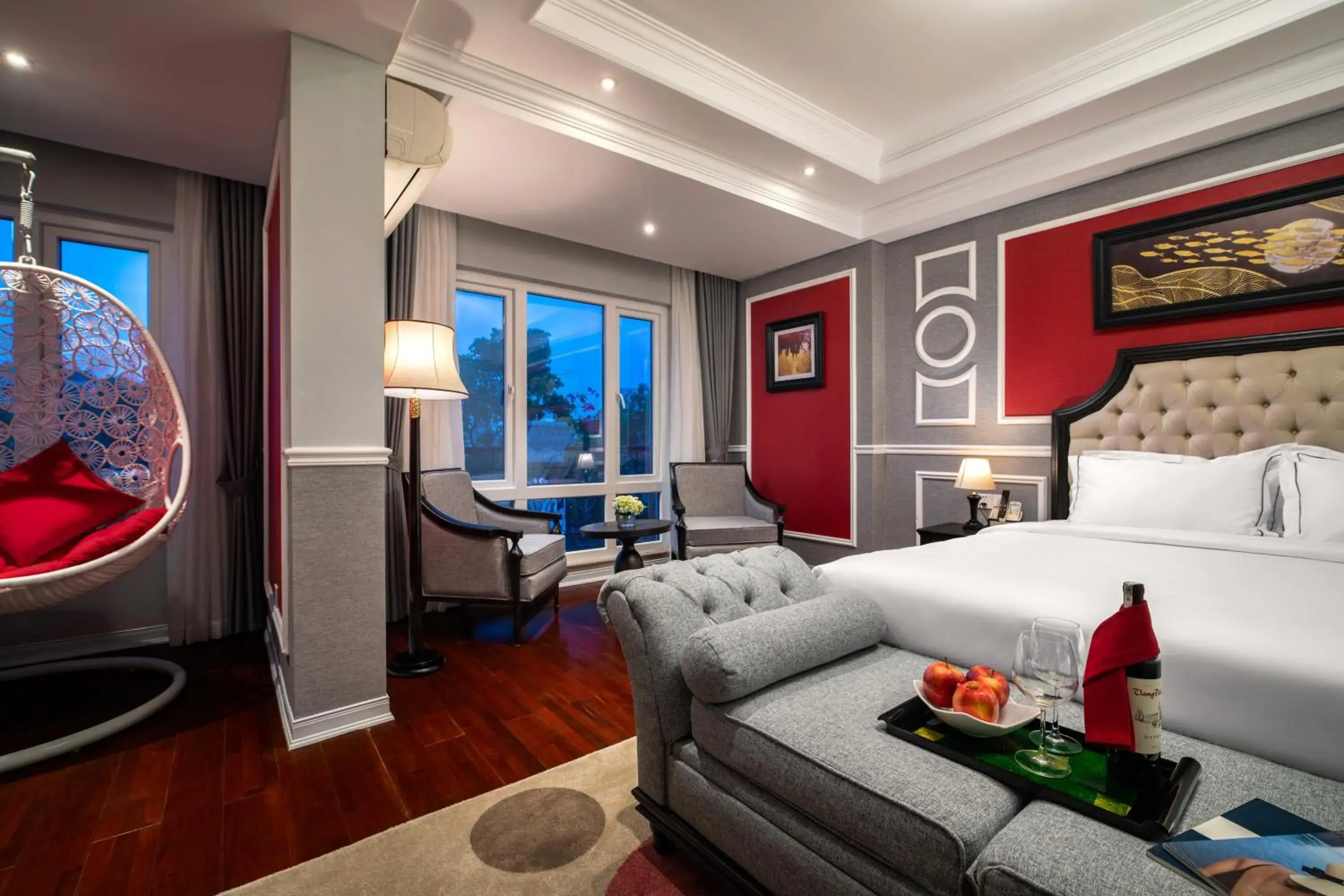 Decorative detail, Bed in Acoustic Hotel & Spa Decorative detail, Bed in Acoustic Hotel & Spa