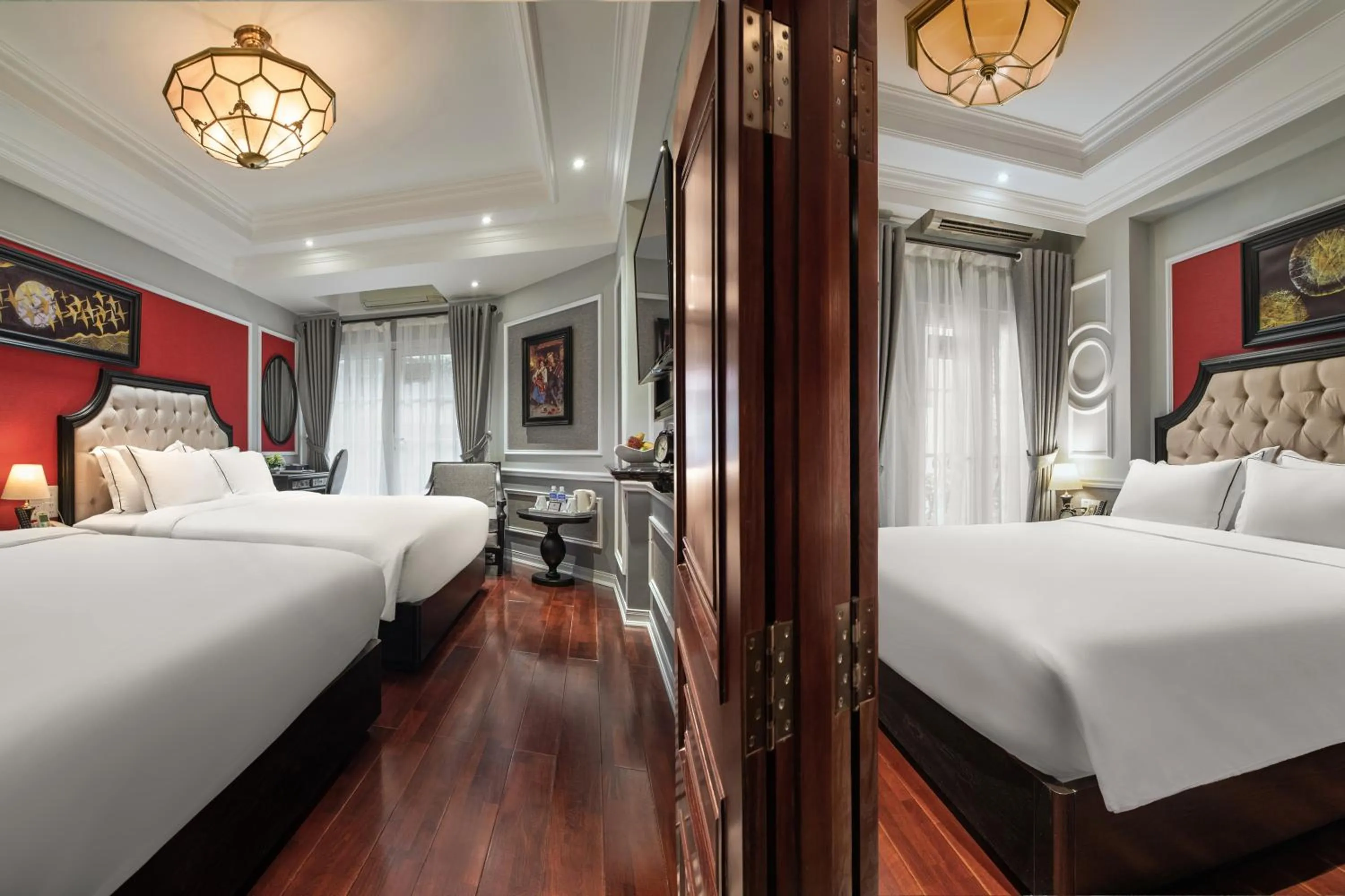 Bed in Acoustic Hotel & Spa