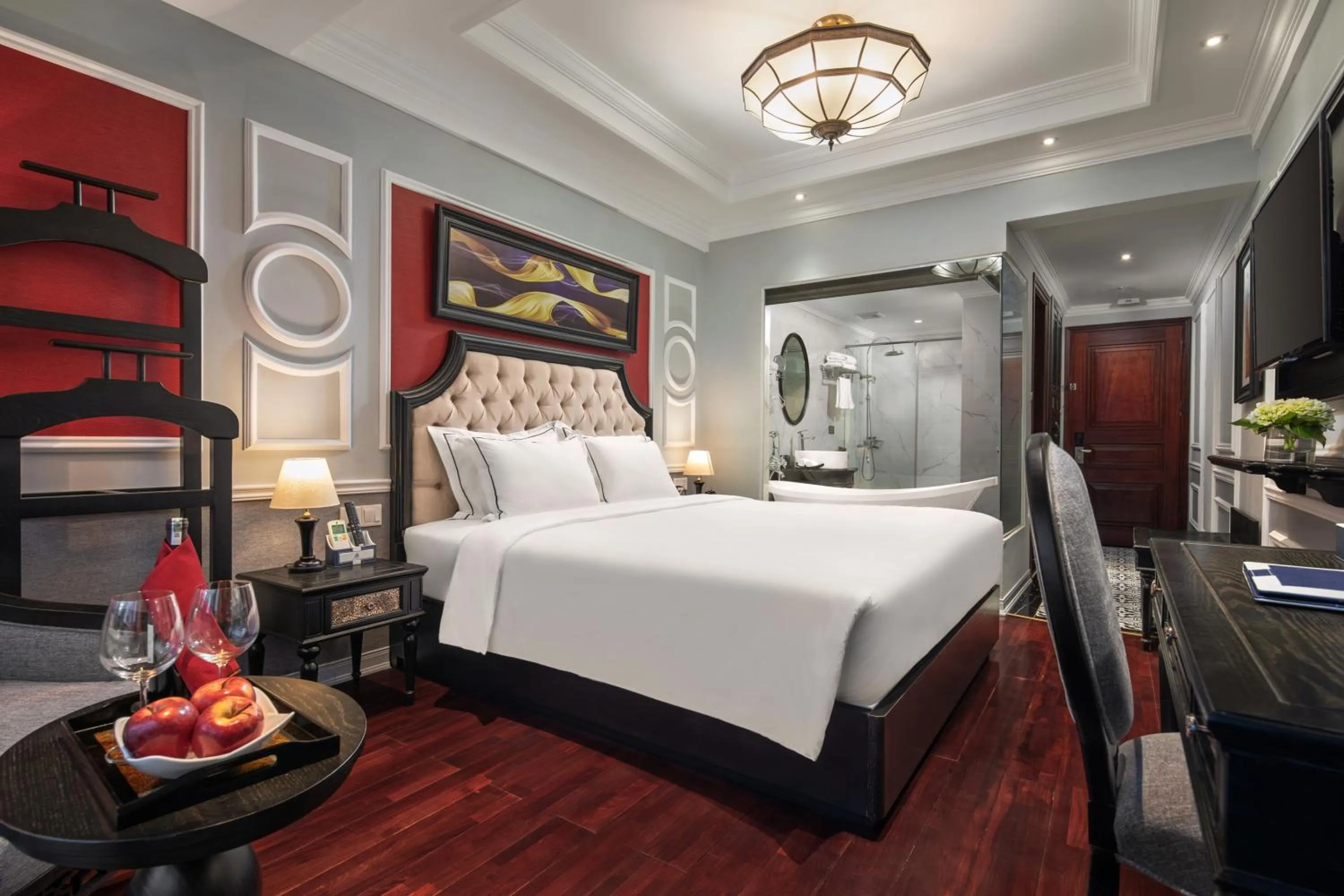 Photo of the whole room, Bed in Acoustic Hotel & Spa