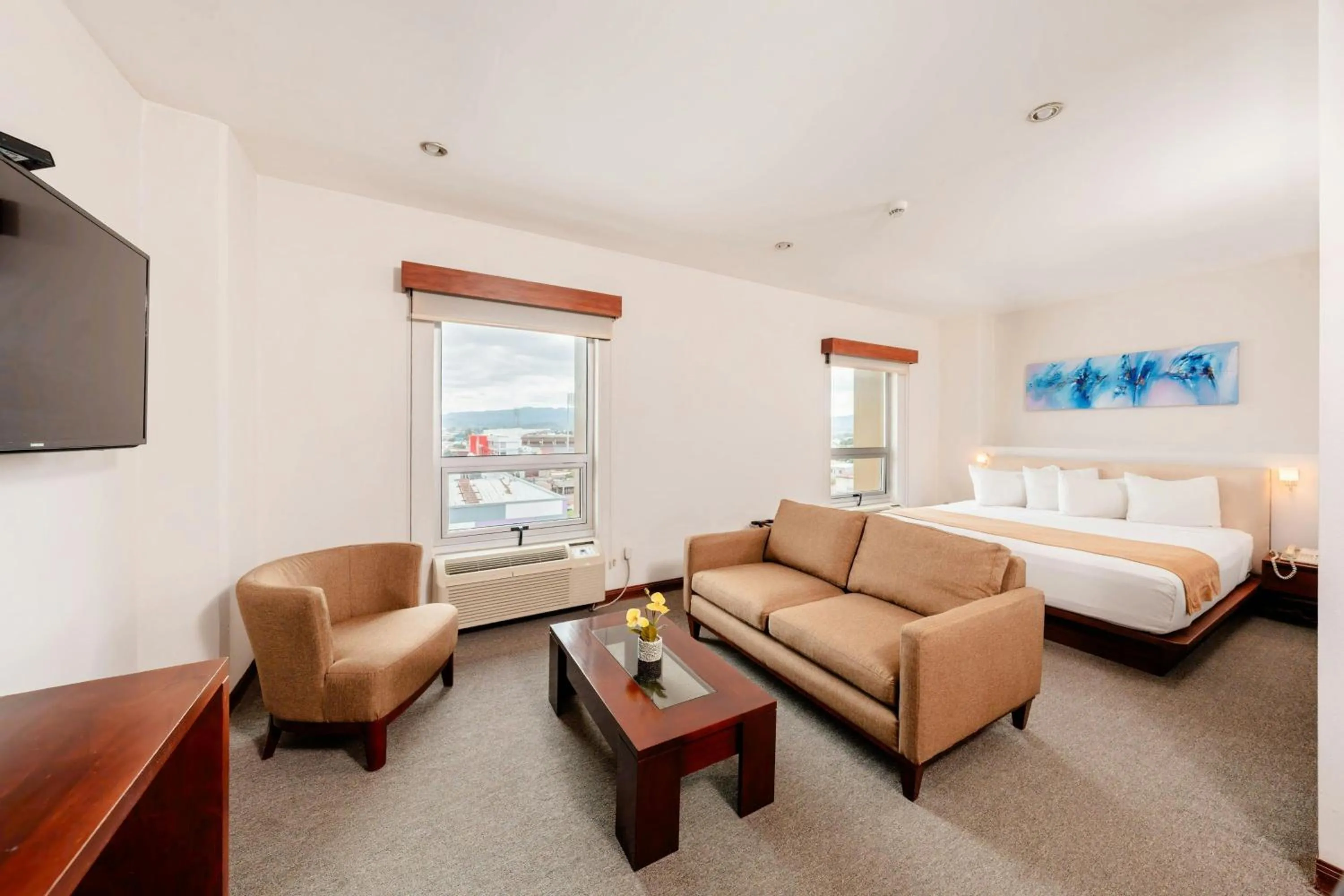 Photo of the whole room, Bed in City Express by Marriott Esteli