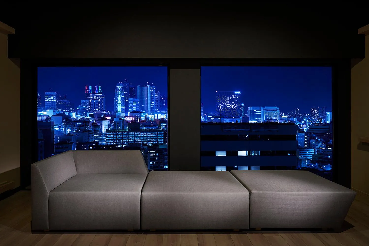 City view in ONSEN RYOKAN YUEN SHINJUKU