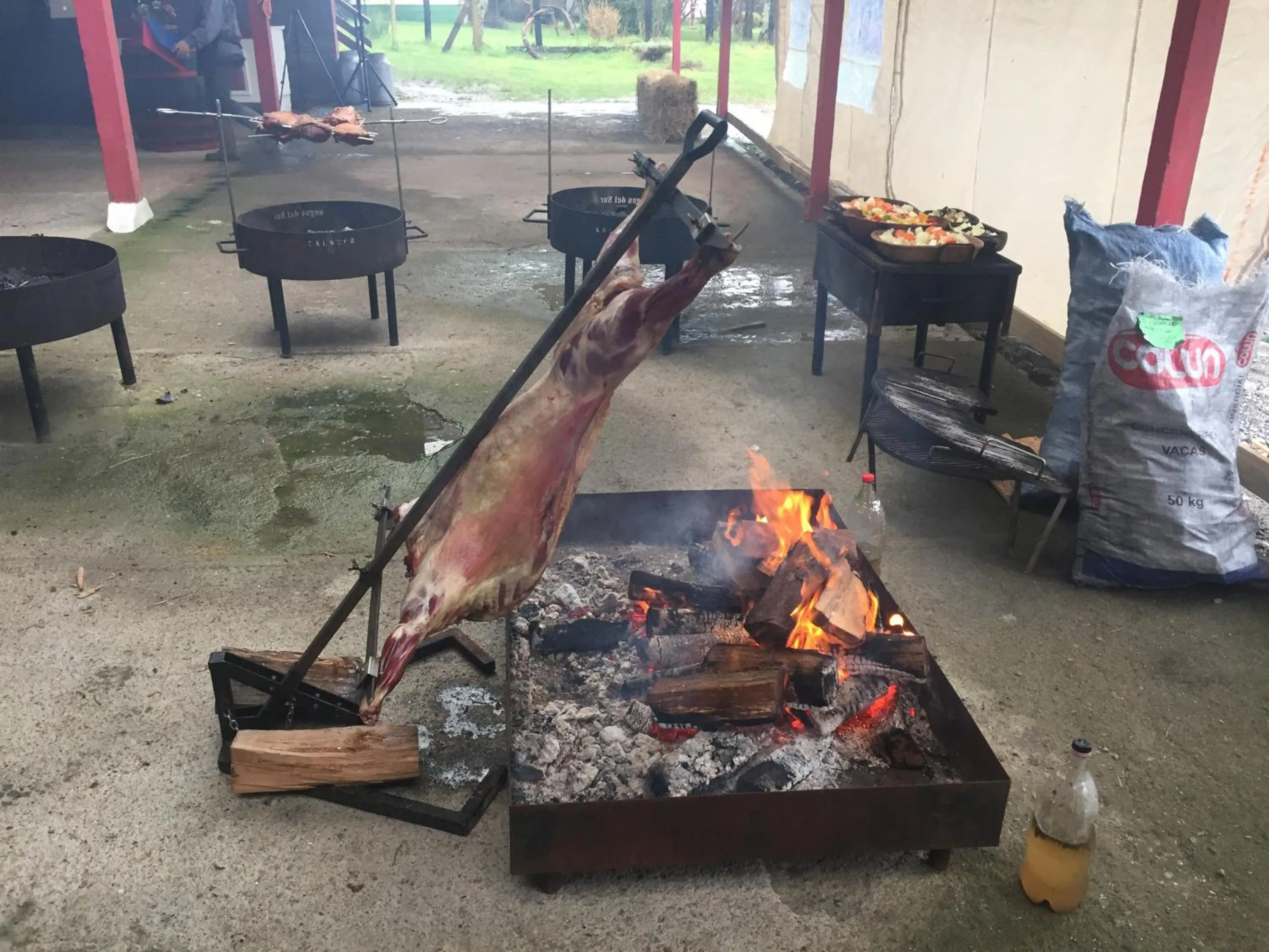 BBQ facilities in Hotel Casa de la Oma