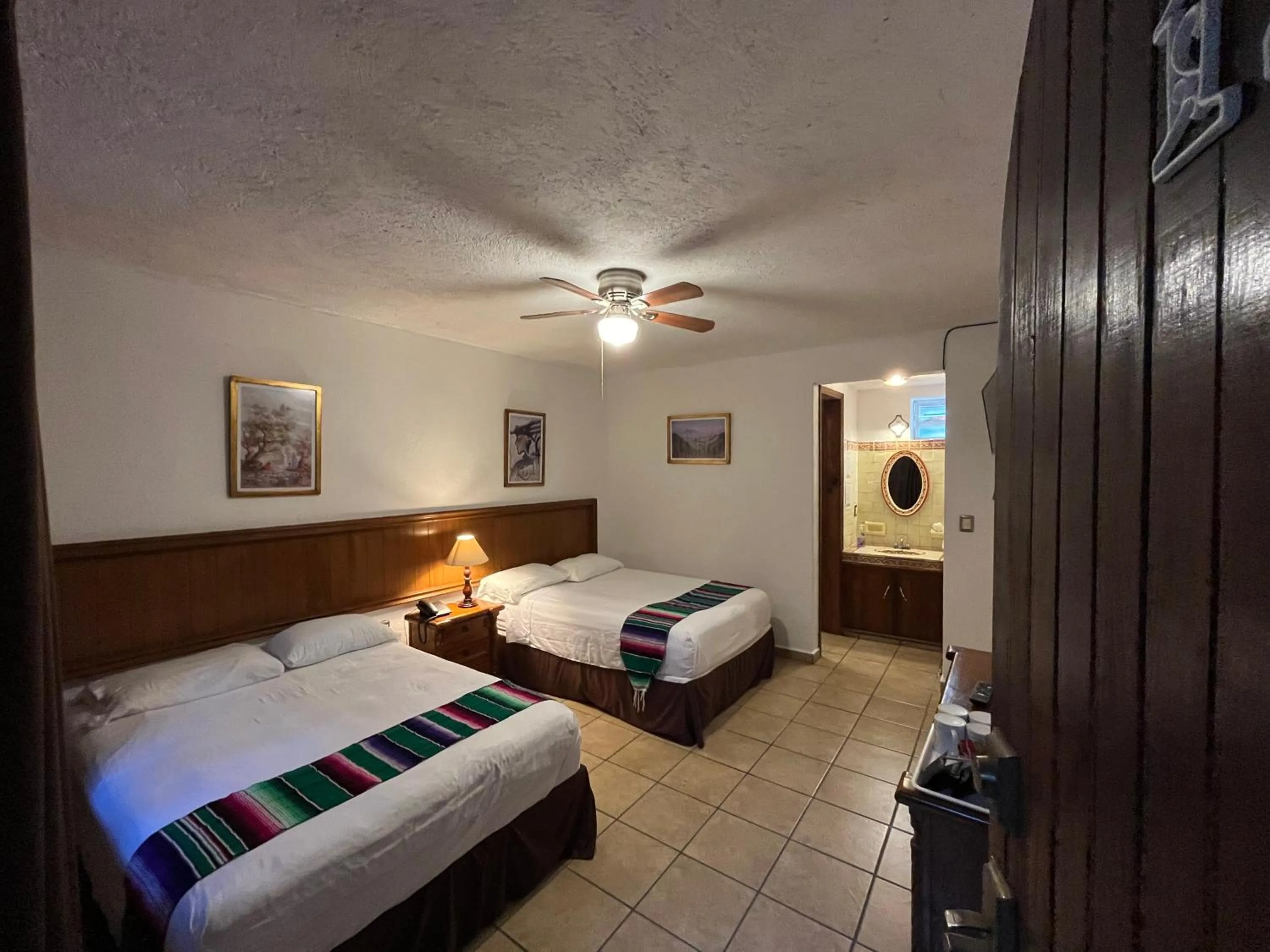 Bedroom, Bed in Hotel Hacienda Ventana del Cielo