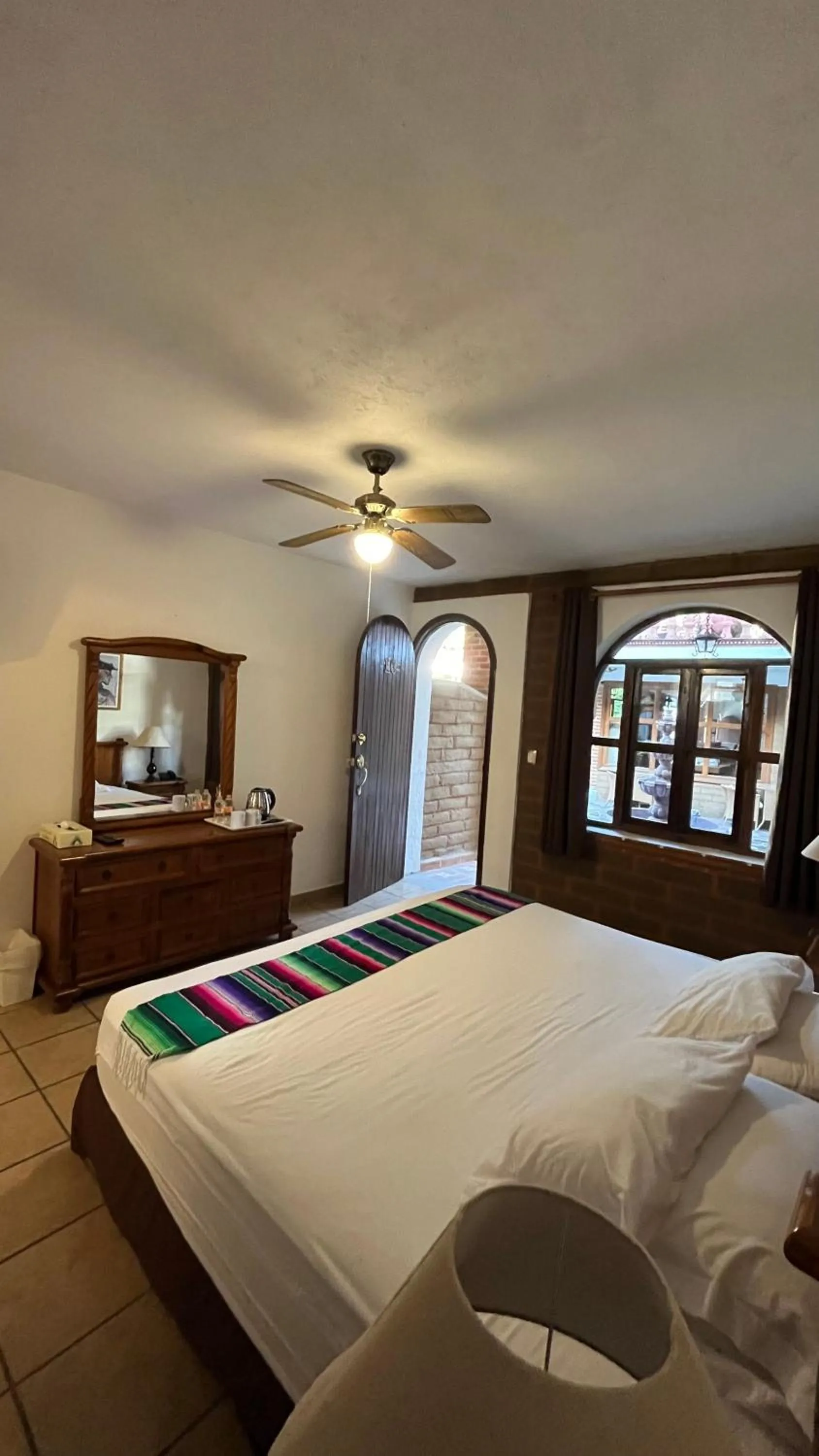 Bedroom, Bed in Hotel Hacienda Ventana del Cielo