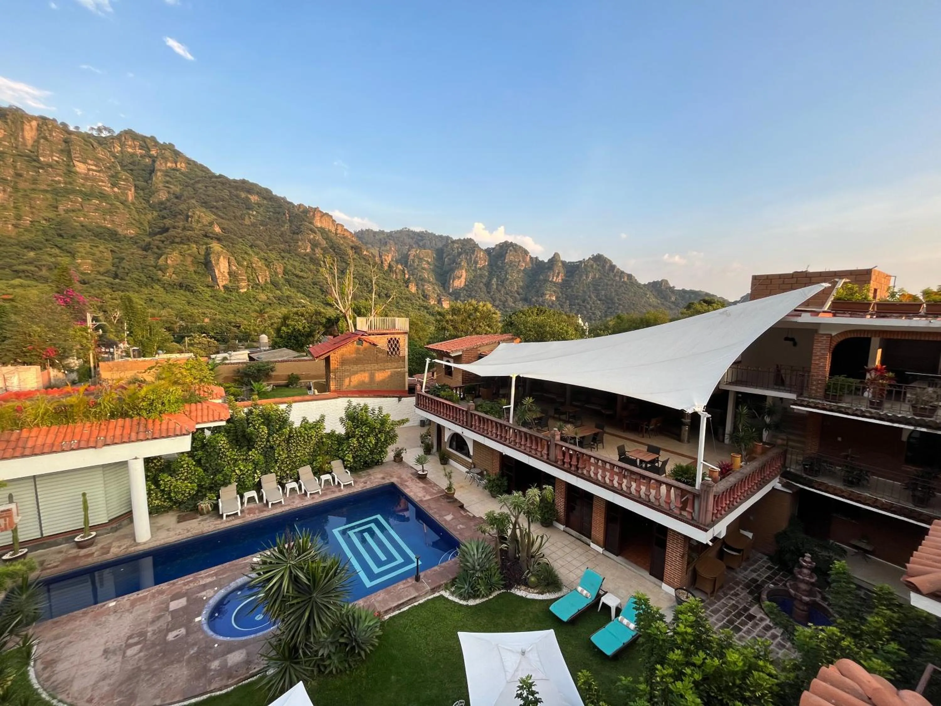 Bird's eye view in Hotel Hacienda Ventana del Cielo