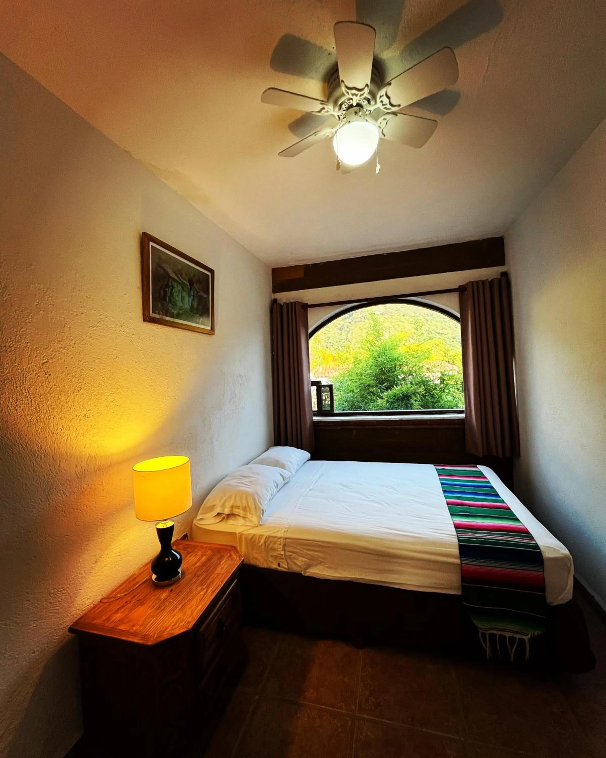 Bedroom, Bed in Hotel Hacienda Ventana del Cielo