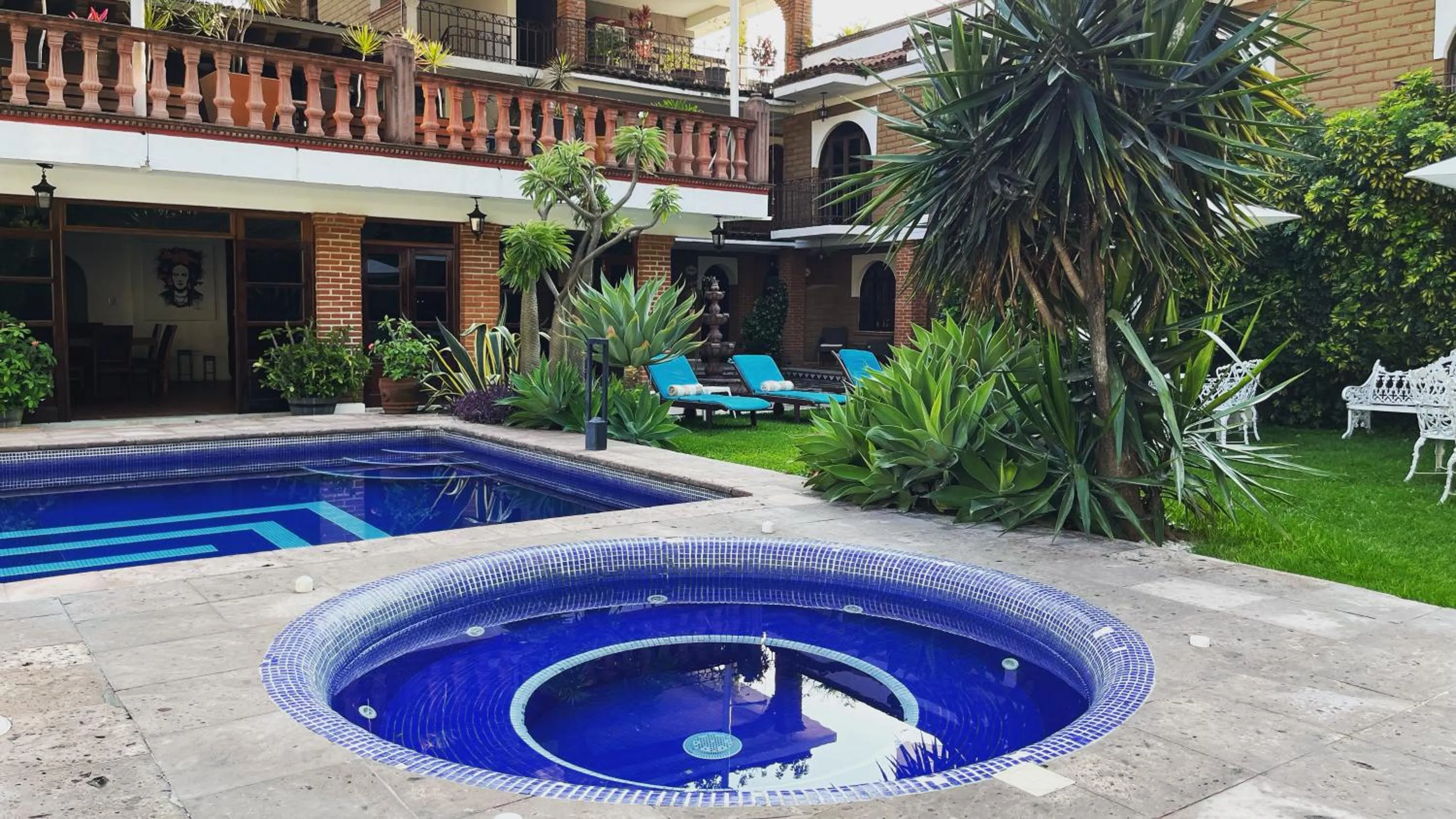 Property building in Hotel Hacienda Ventana del Cielo