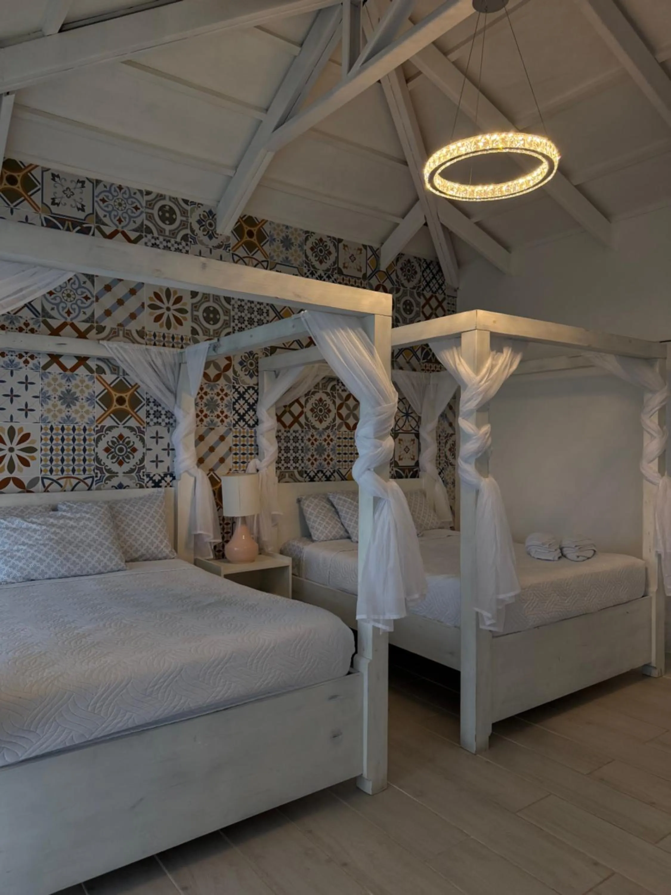 Bed in Hotel Arenal Vista Lodge