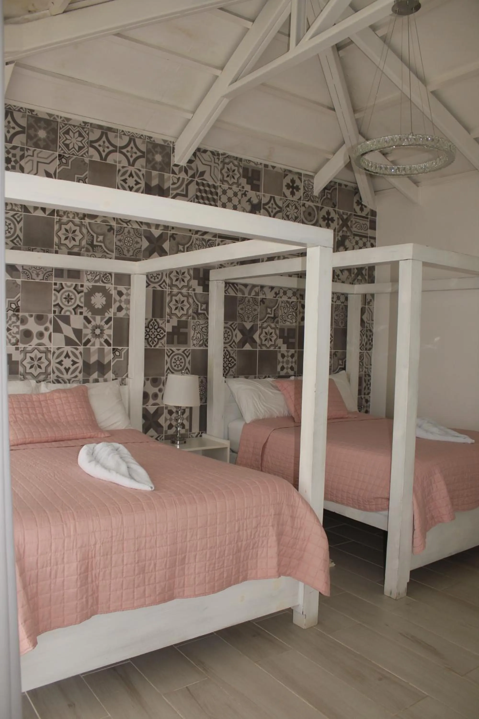 Bed in Hotel Arenal Vista Lodge