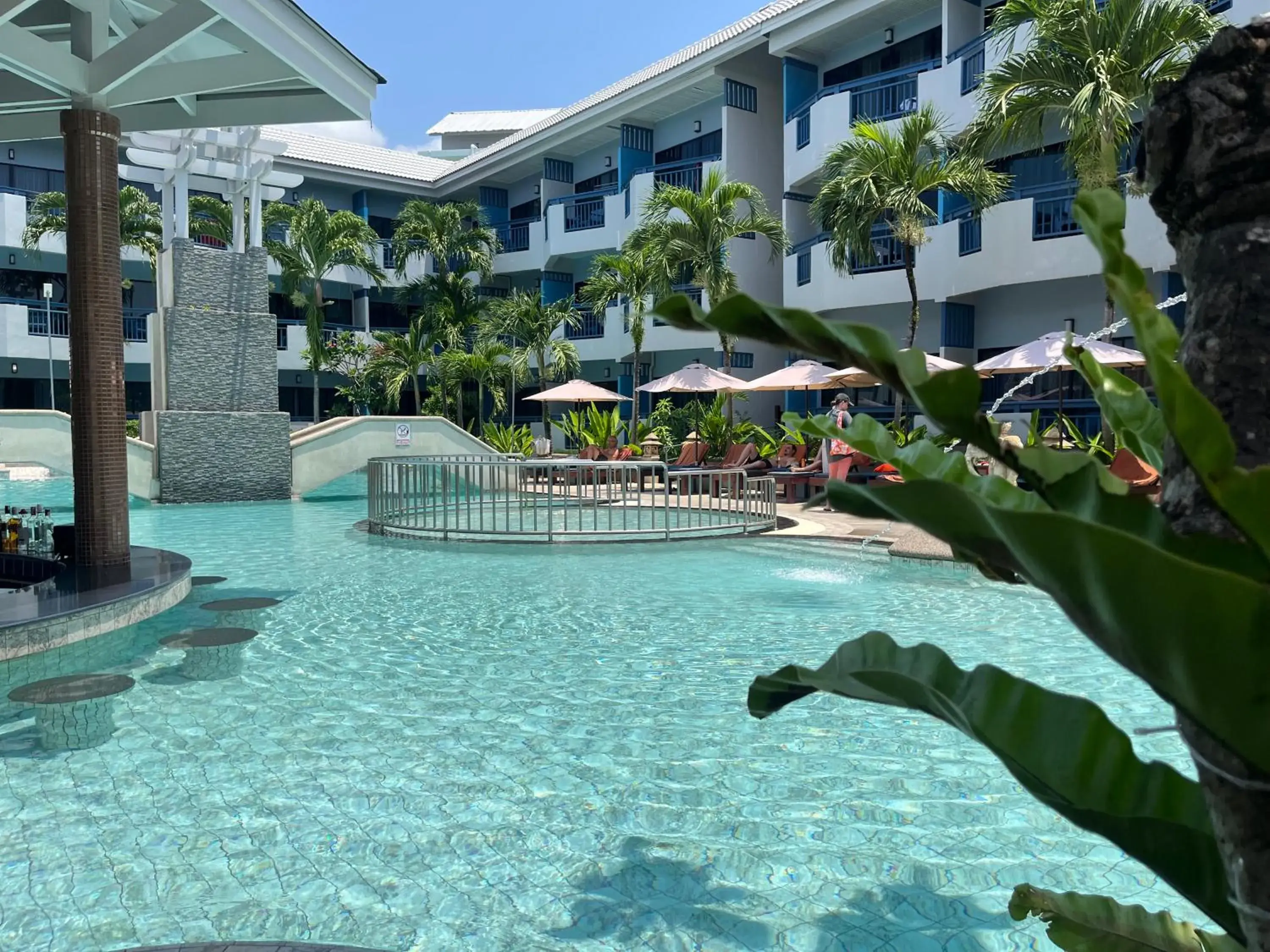 Swimming pool in Phuket Island View Resort - SHA Extra Plus Swimming pool in Phuket Island View Resort - SHA Extra Plus