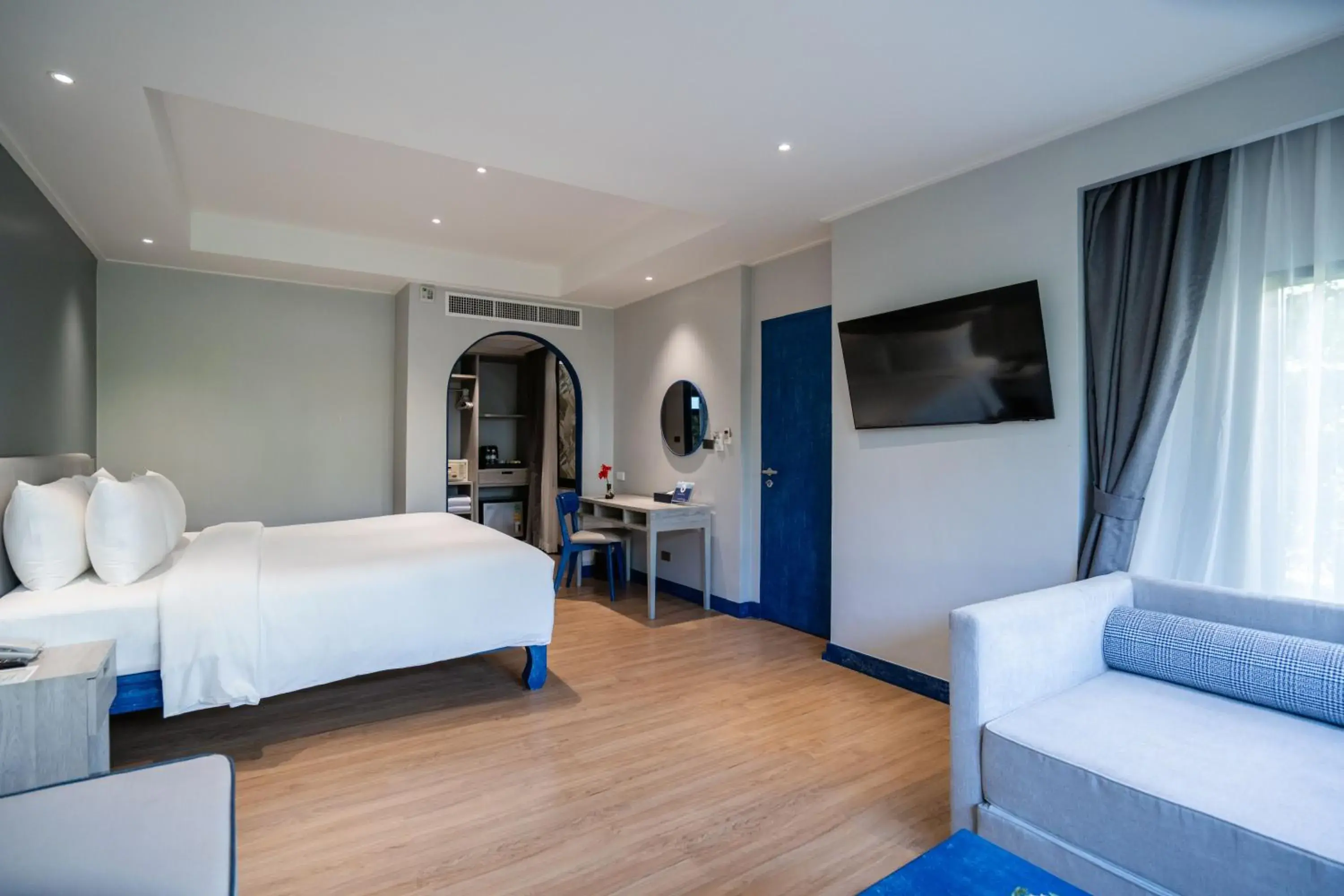 Bedroom, Bed in Phuket Island View Resort - SHA Extra Plus Bedroom, Bed in Phuket Island View Resort - SHA Extra Plus