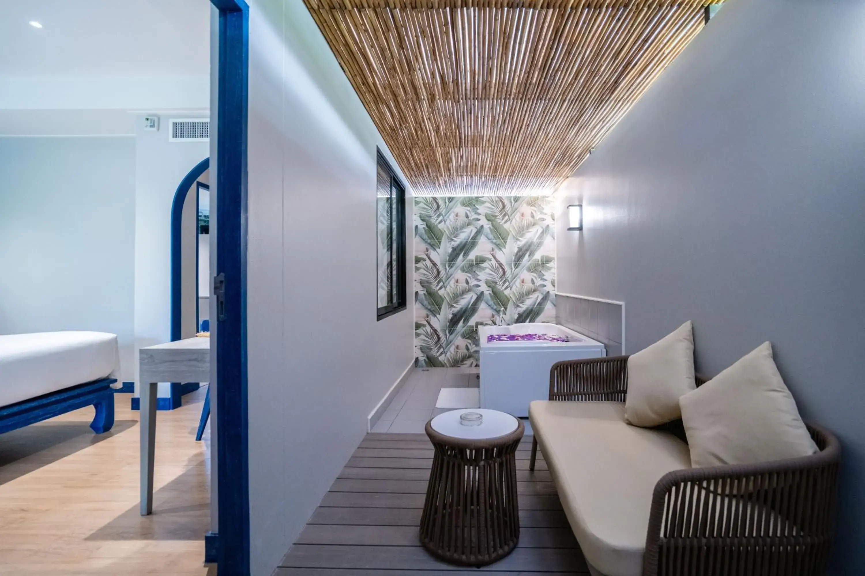 Seating area, Bed in Phuket Island View Resort - SHA Extra Plus Seating area, Bed in Phuket Island View Resort - SHA Extra Plus