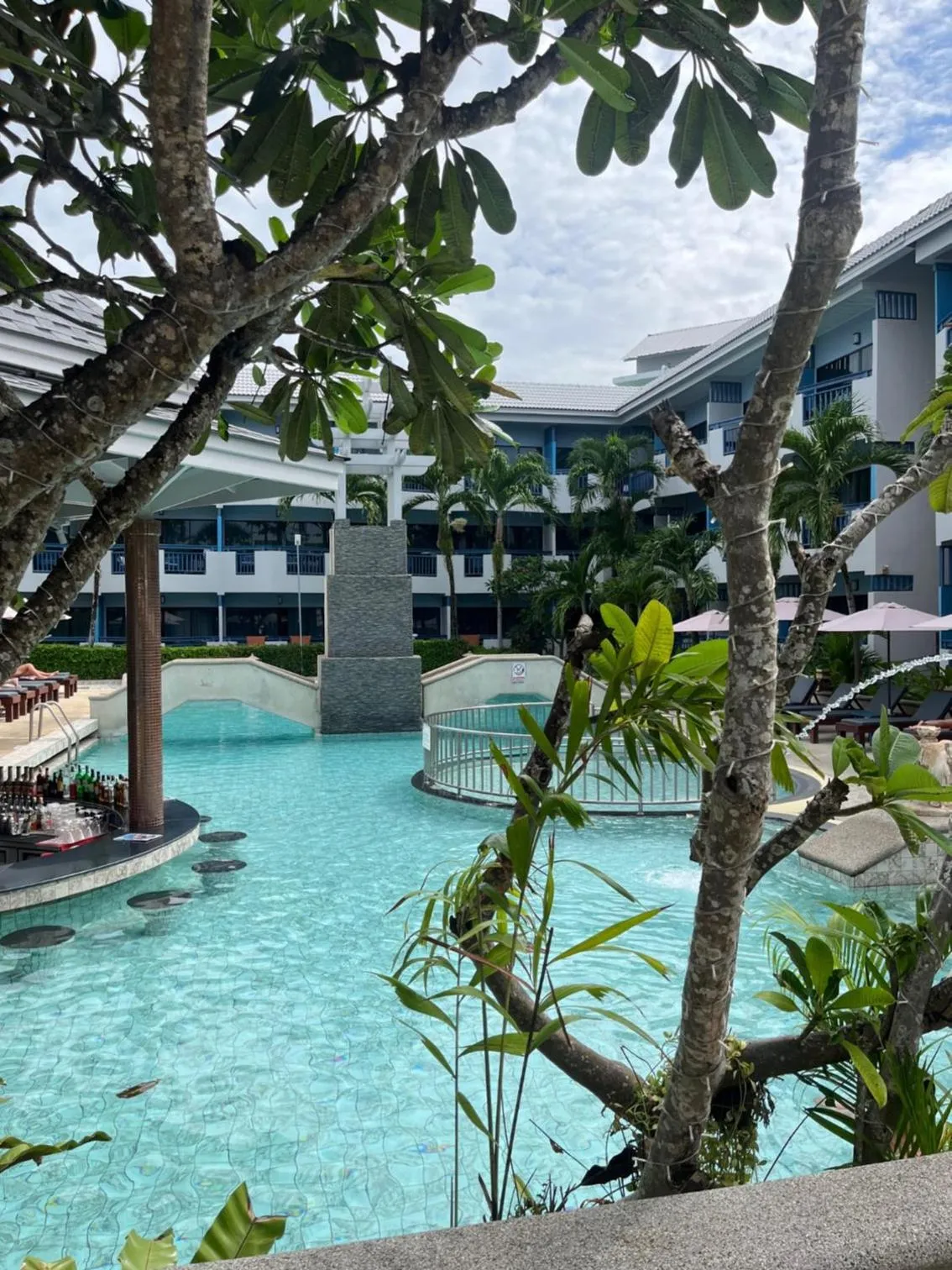 Swimming pool in Phuket Island View Resort - SHA Extra Plus