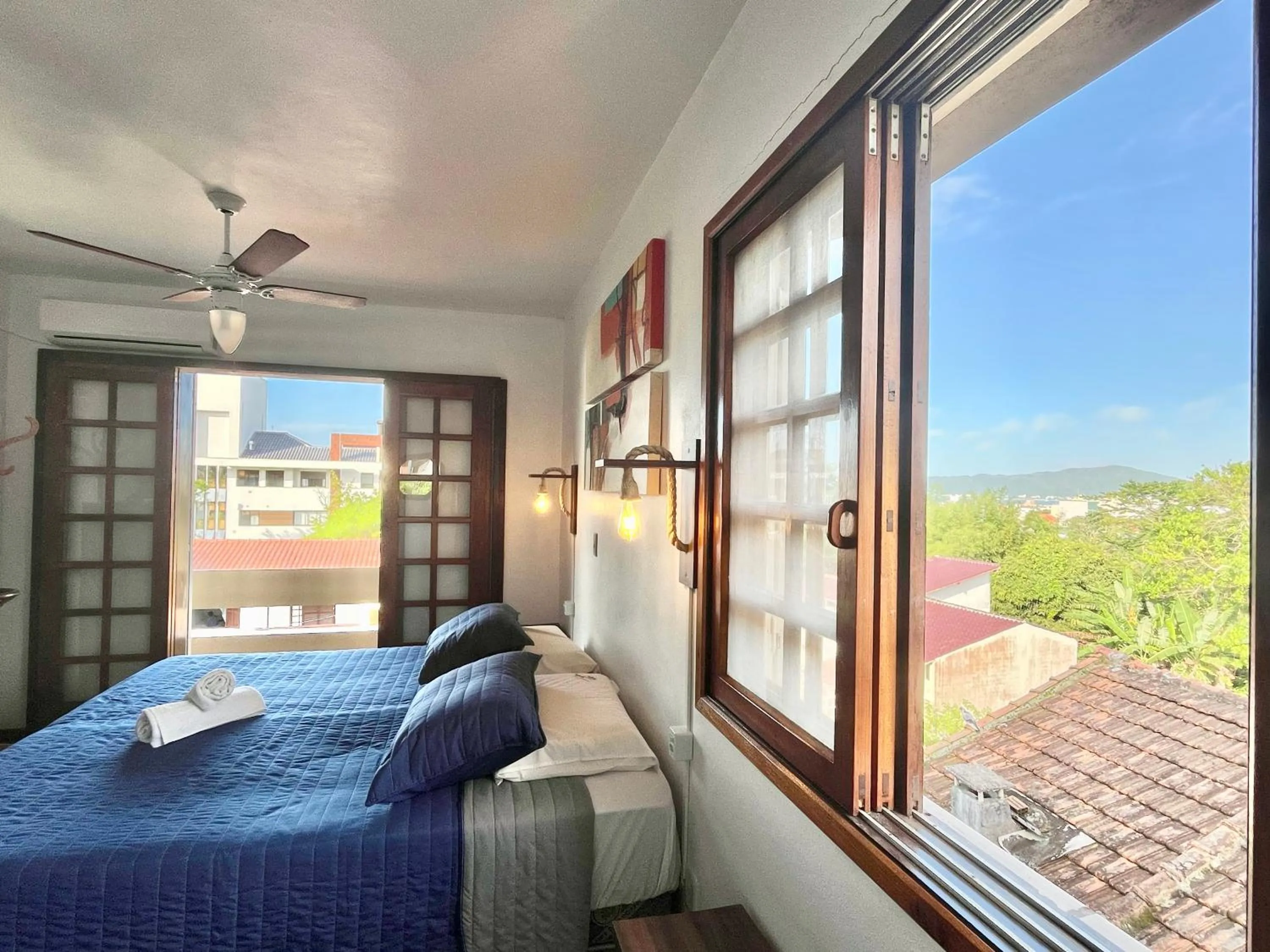 Bed in Pousada Canajurê