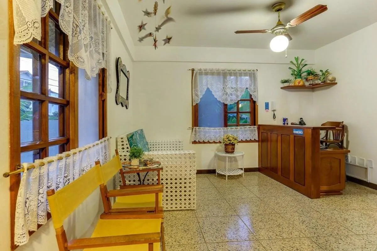 Lobby or reception in Pousada Canajurê