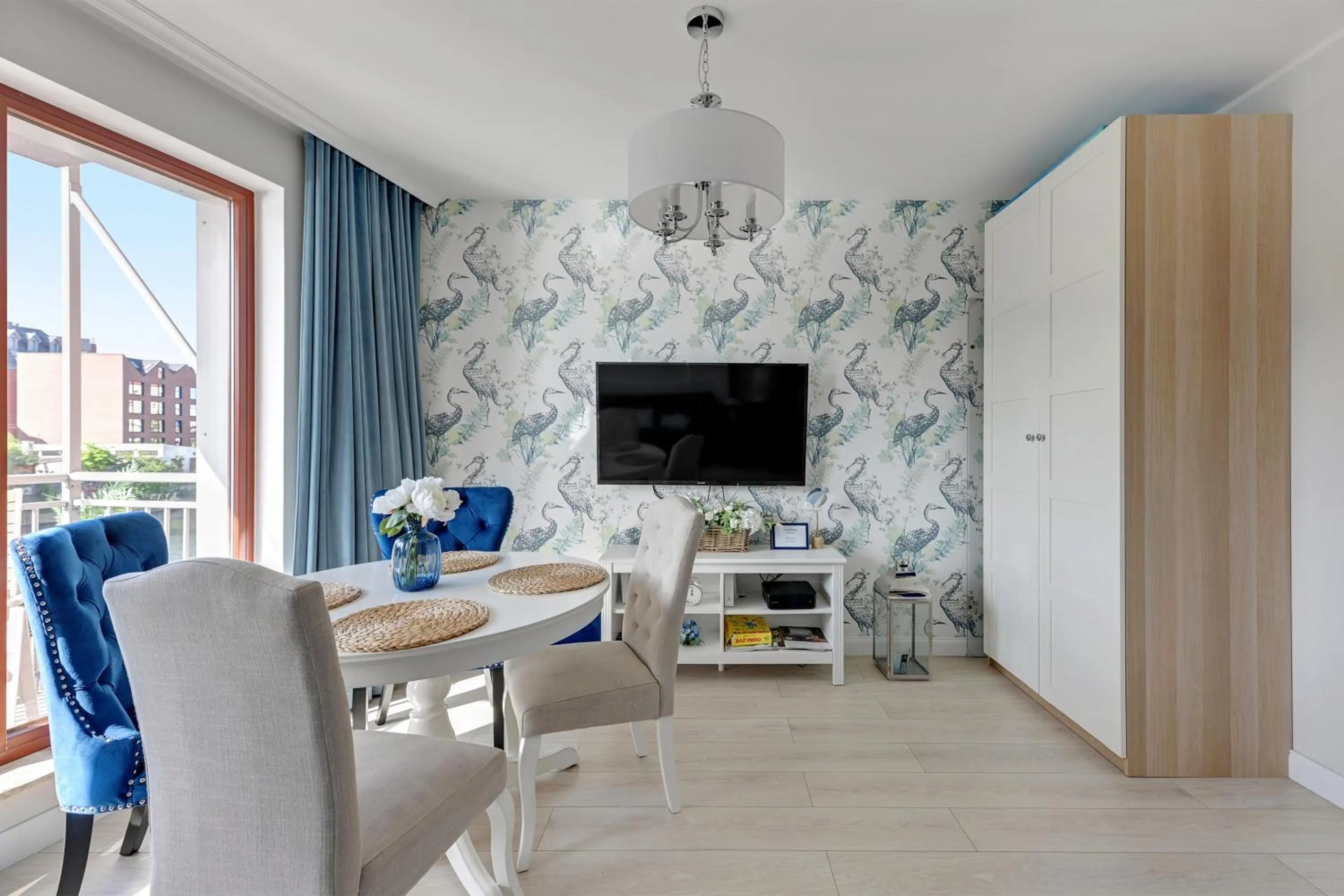 Seating Area in WaterLane Island Hostel&Apartments