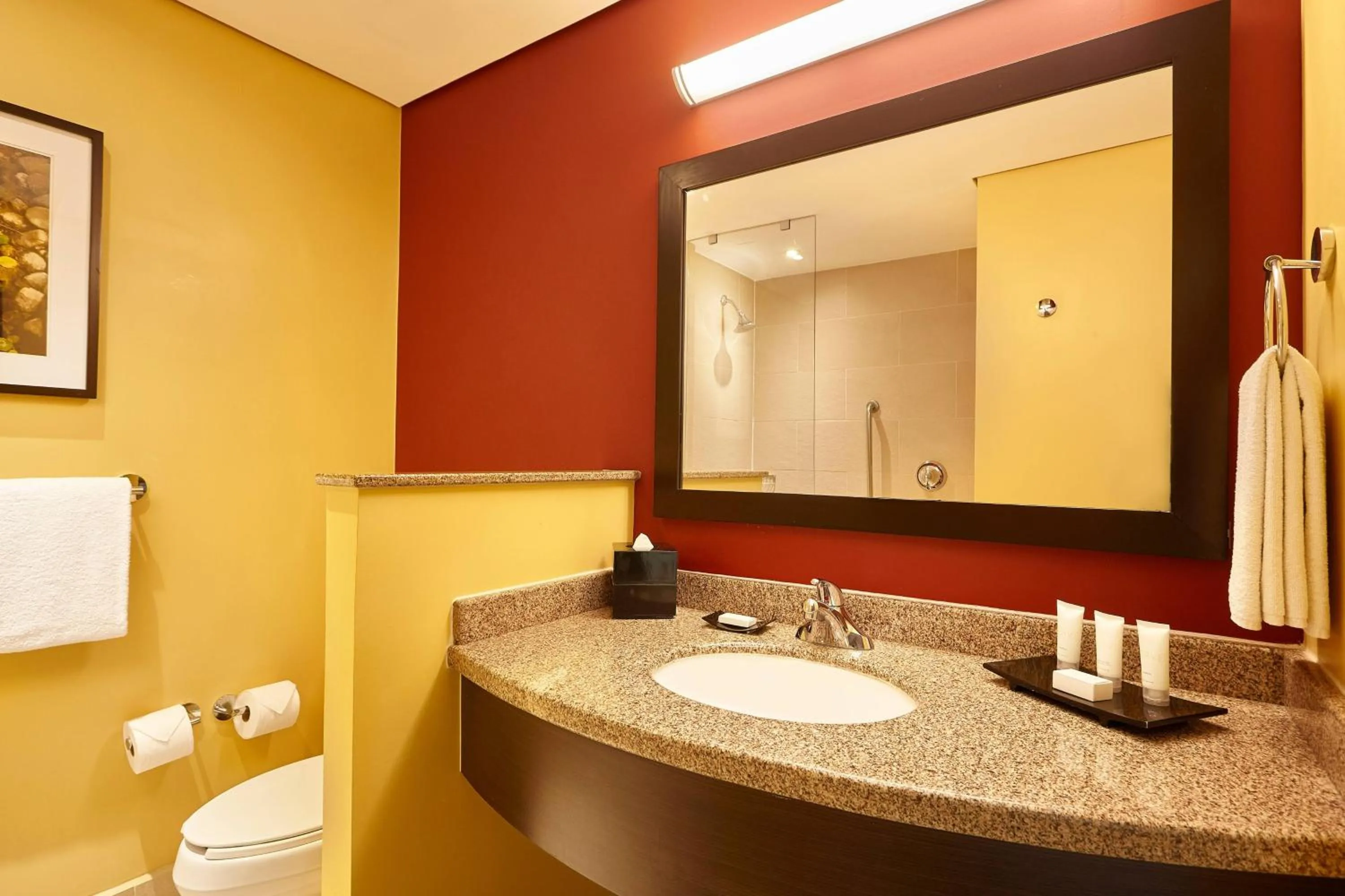 Bathroom in Courtyard by Marriott Leon at The Poliforum