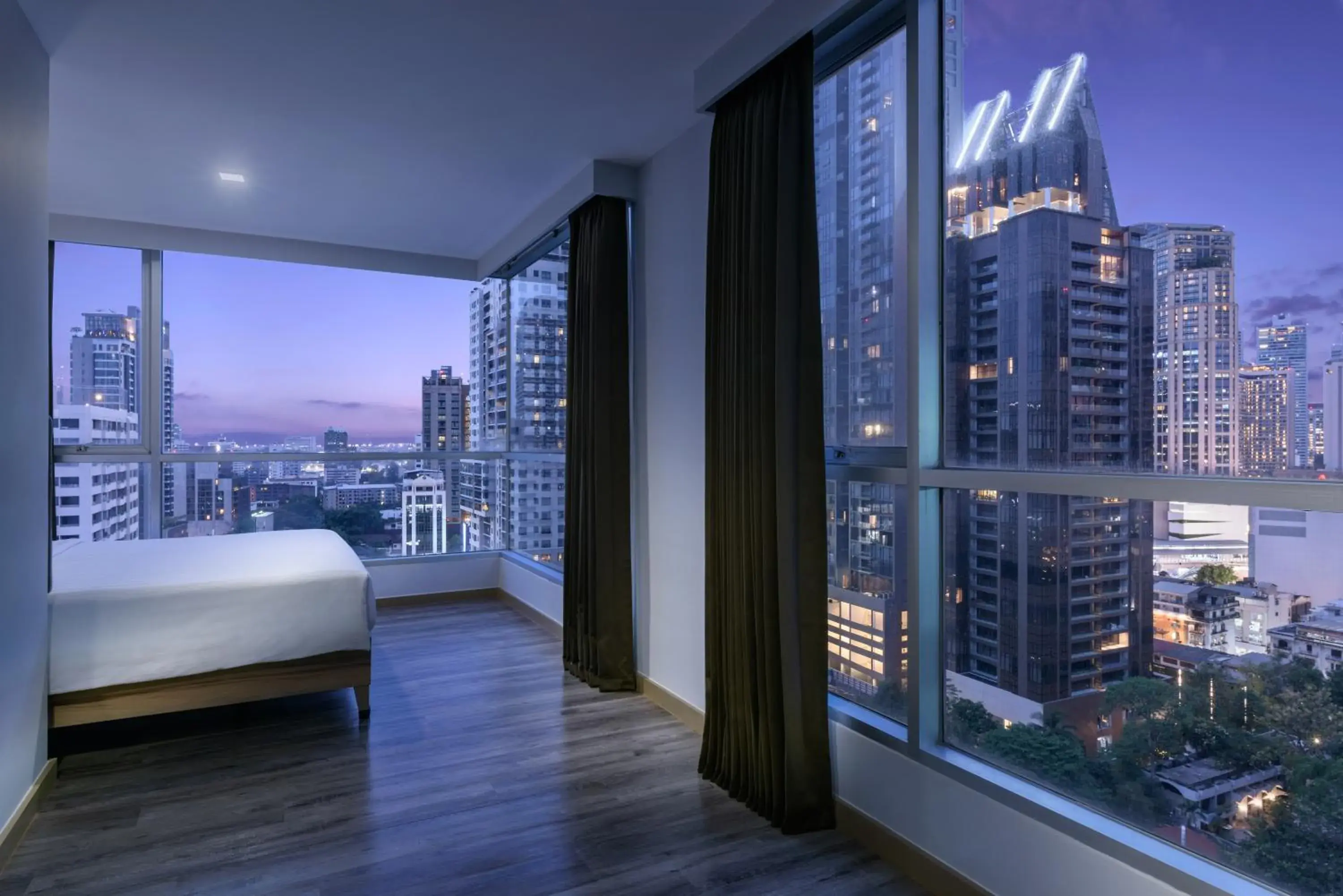 City view, Bed in Adelphi Grande Sukhumvit City view, Bed in Adelphi Grande Sukhumvit