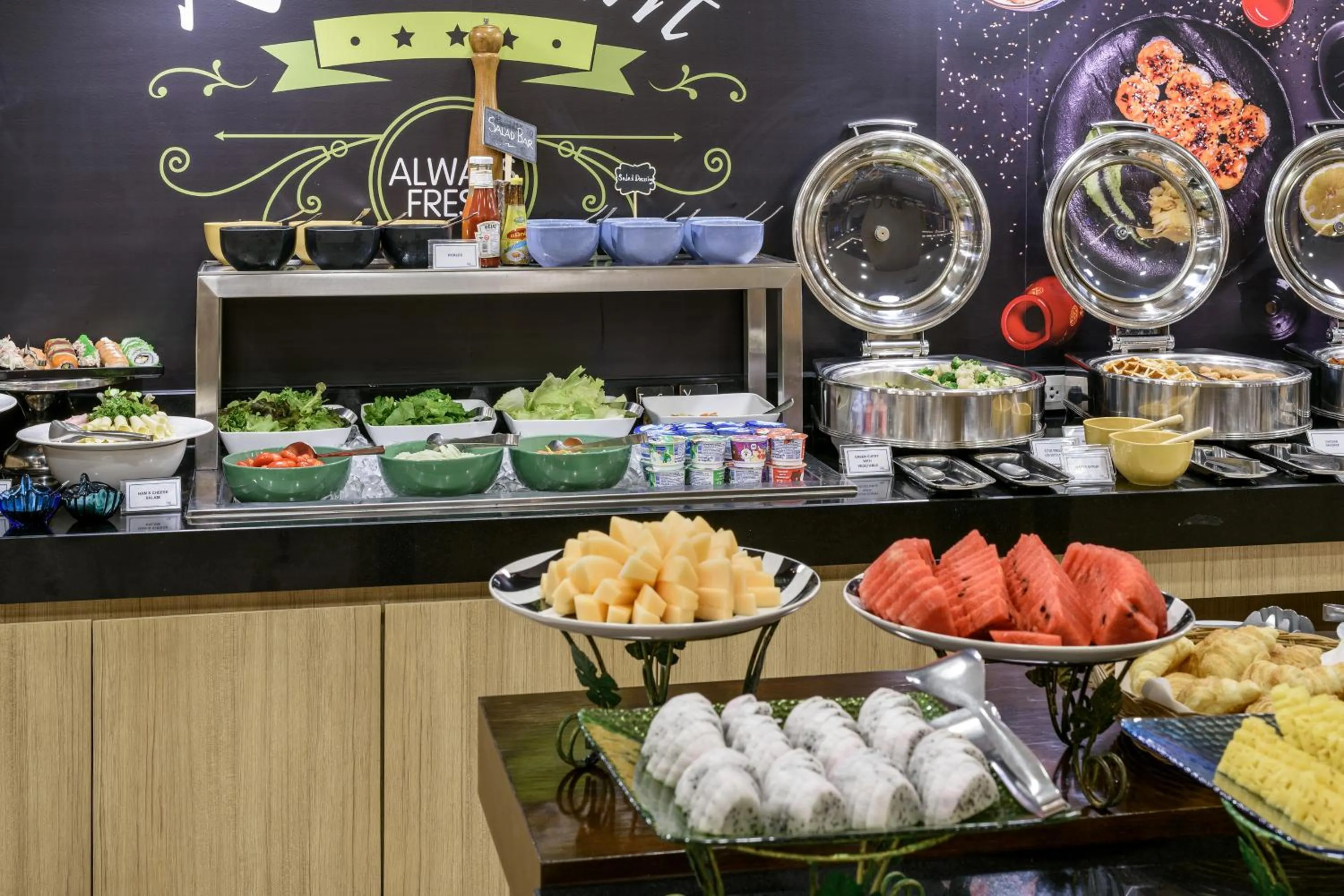 Breakfast in Adelphi Grande Sukhumvit