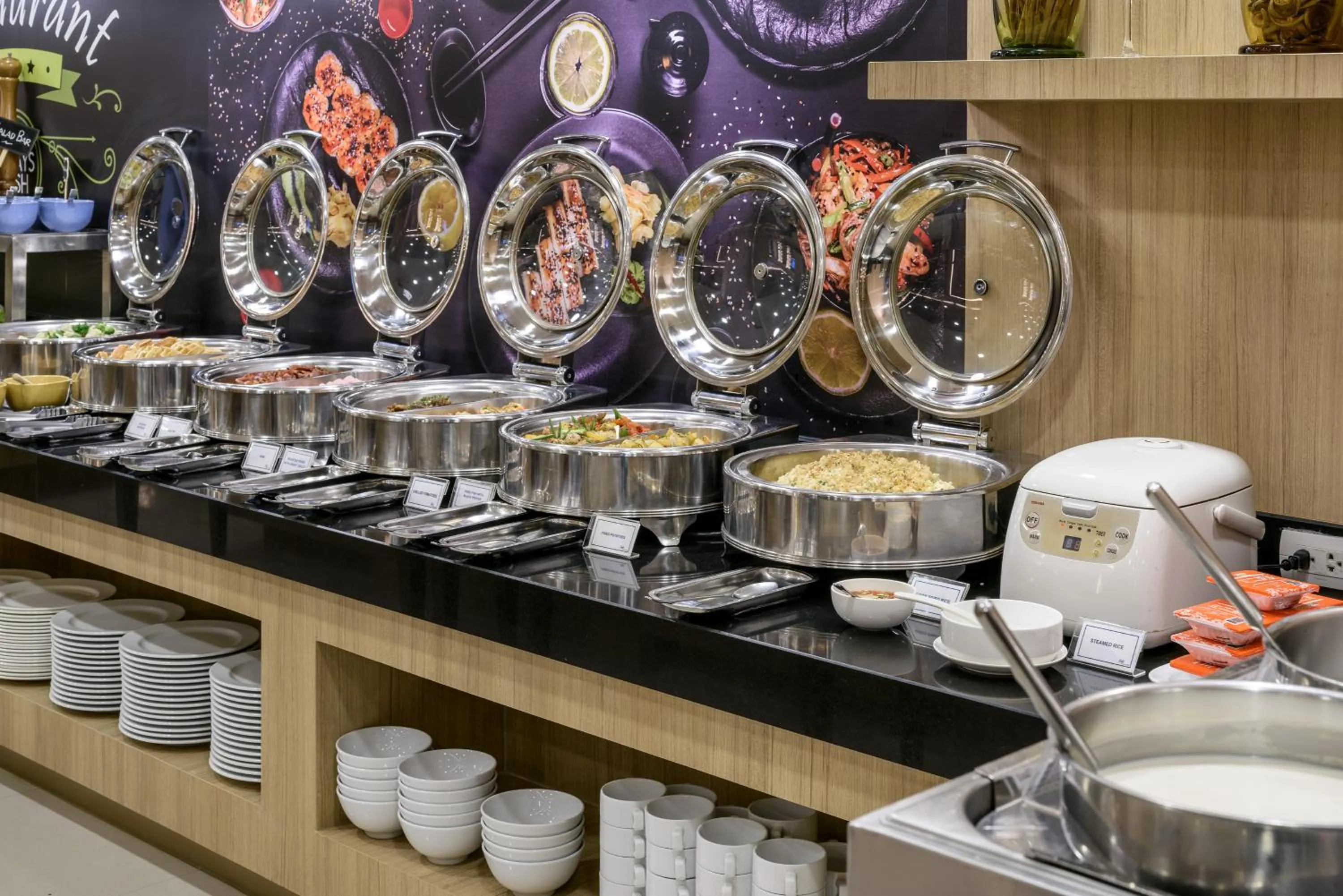 Breakfast in Adelphi Grande Sukhumvit