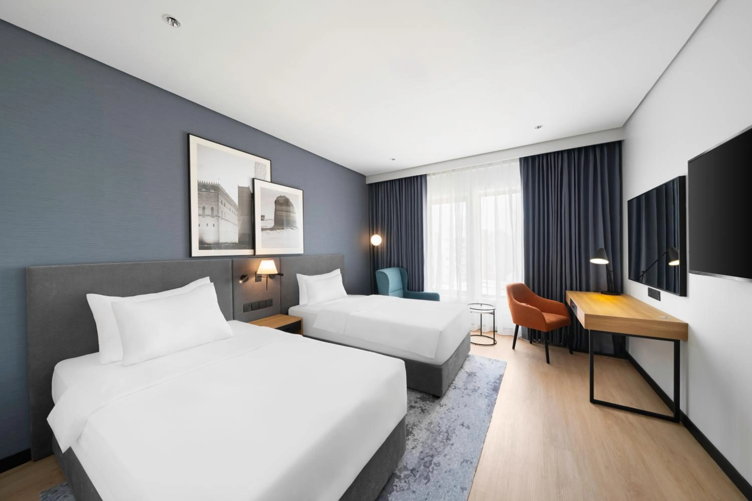 TV and multimedia, Bed in Park Inn by Radisson Al Khobar