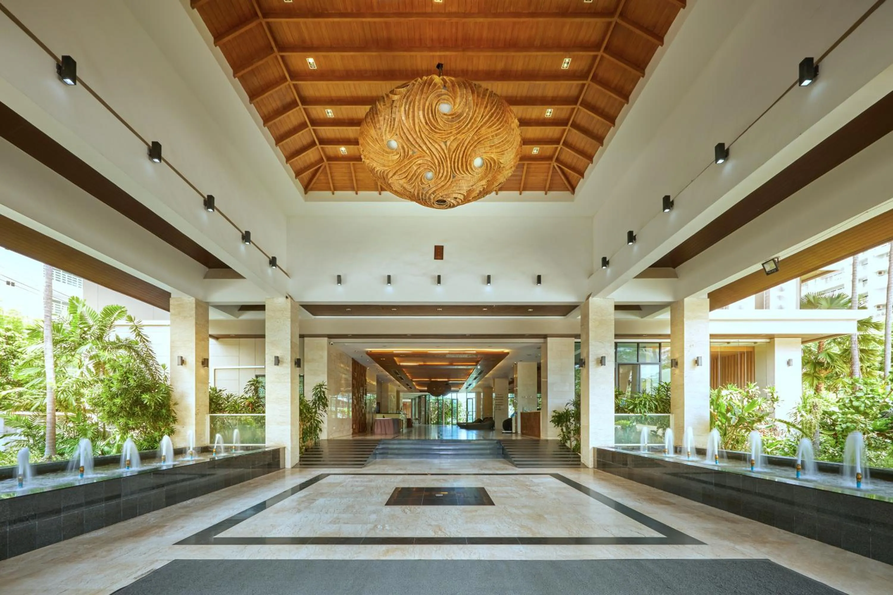 Lobby or reception in Welcome World Beachfront Resort
