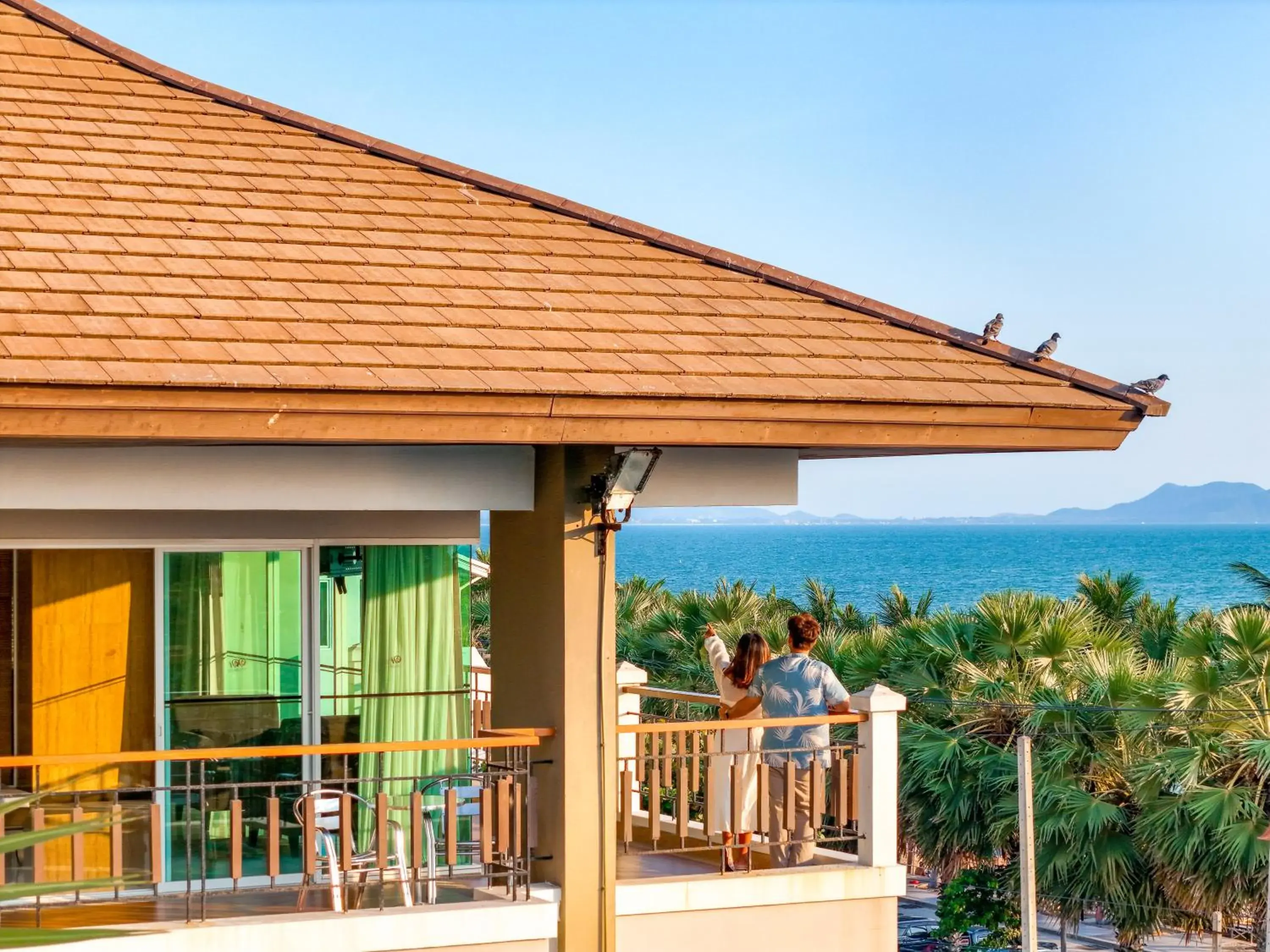 Sea view in Welcome World Beachfront Resort Sea view in Welcome World Beachfront Resort