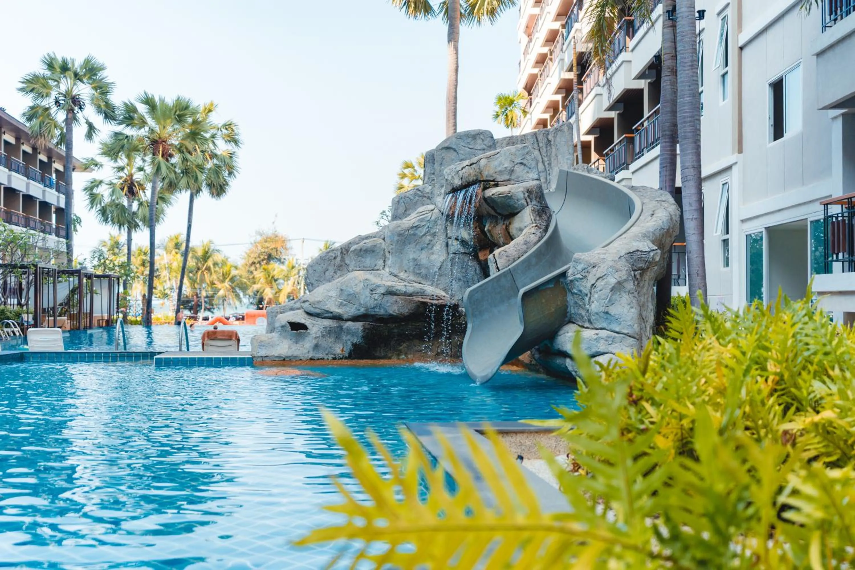 Swimming pool in Welcome World Beachfront Resort