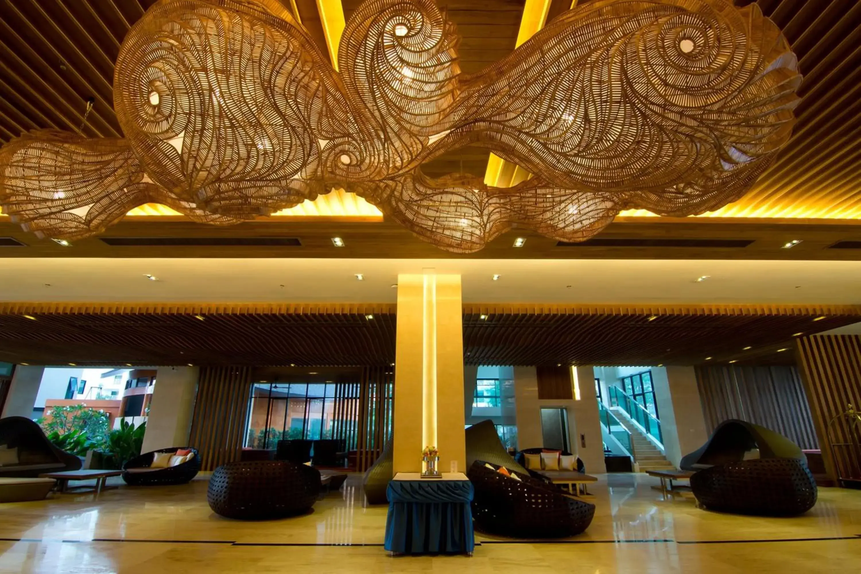 Lobby or reception in Welcome World Beachfront Resort Lobby or reception in Welcome World Beachfront Resort