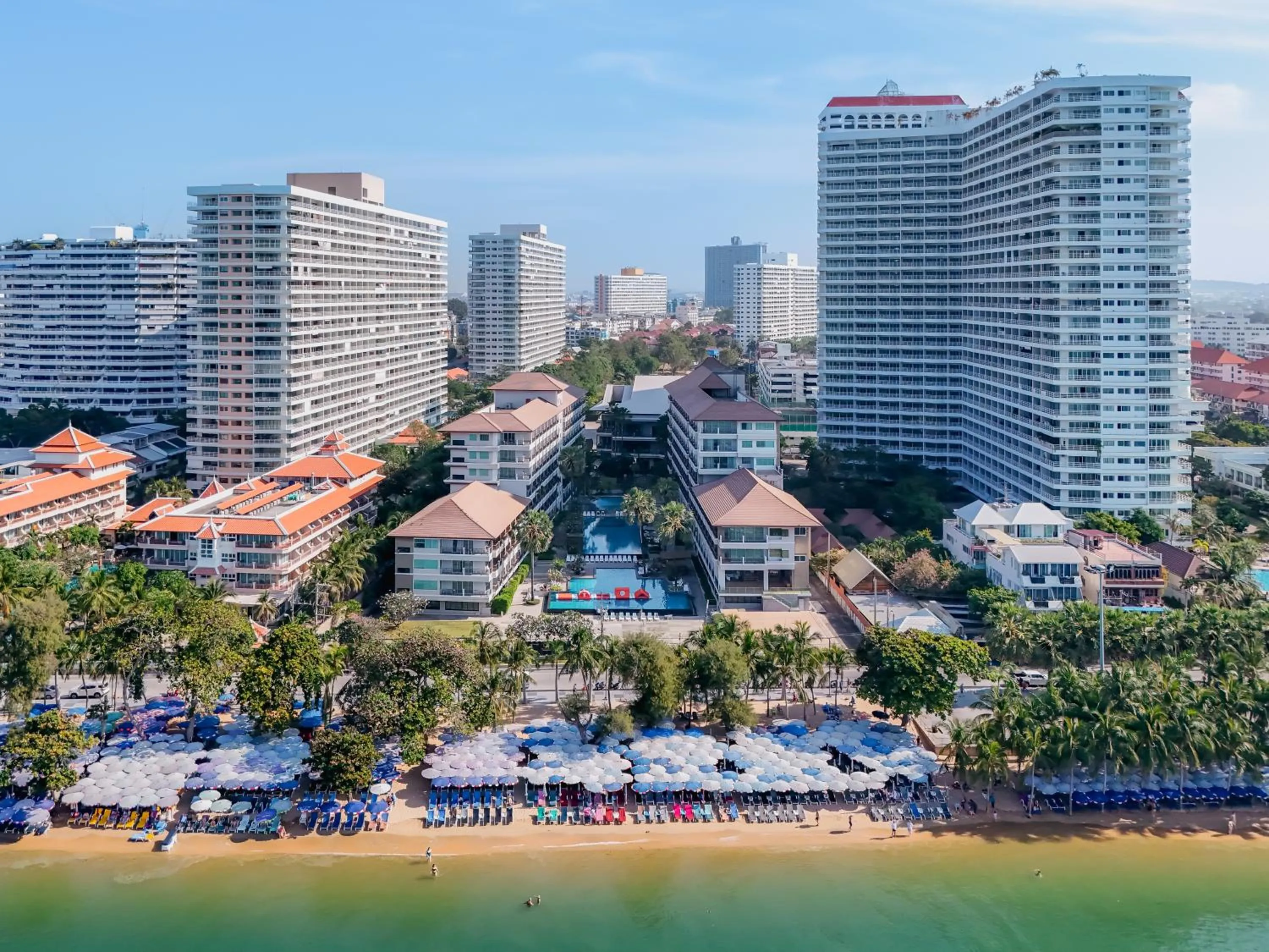 Property building in Welcome World Beachfront Resort