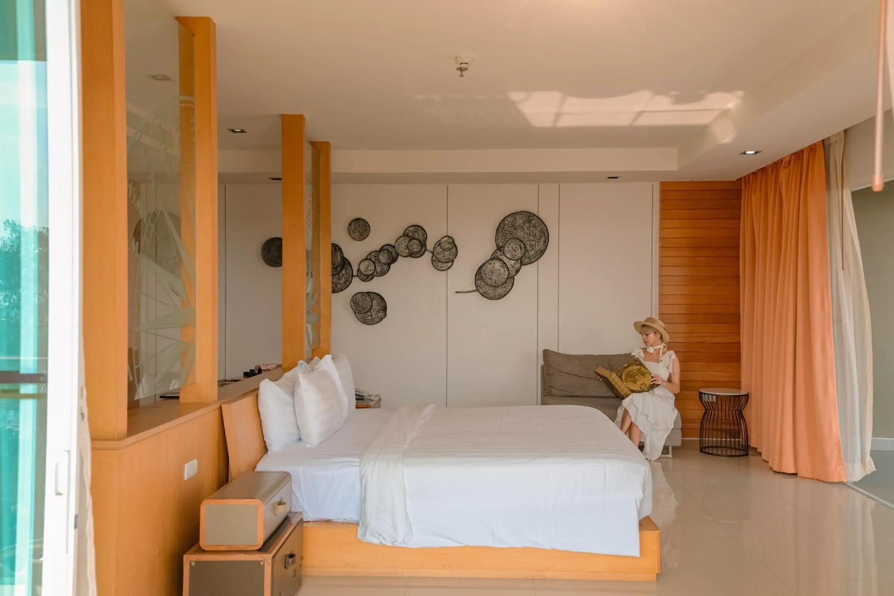 Bedroom, Bed in Welcome World Beachfront Resort Bedroom, Bed in Welcome World Beachfront Resort