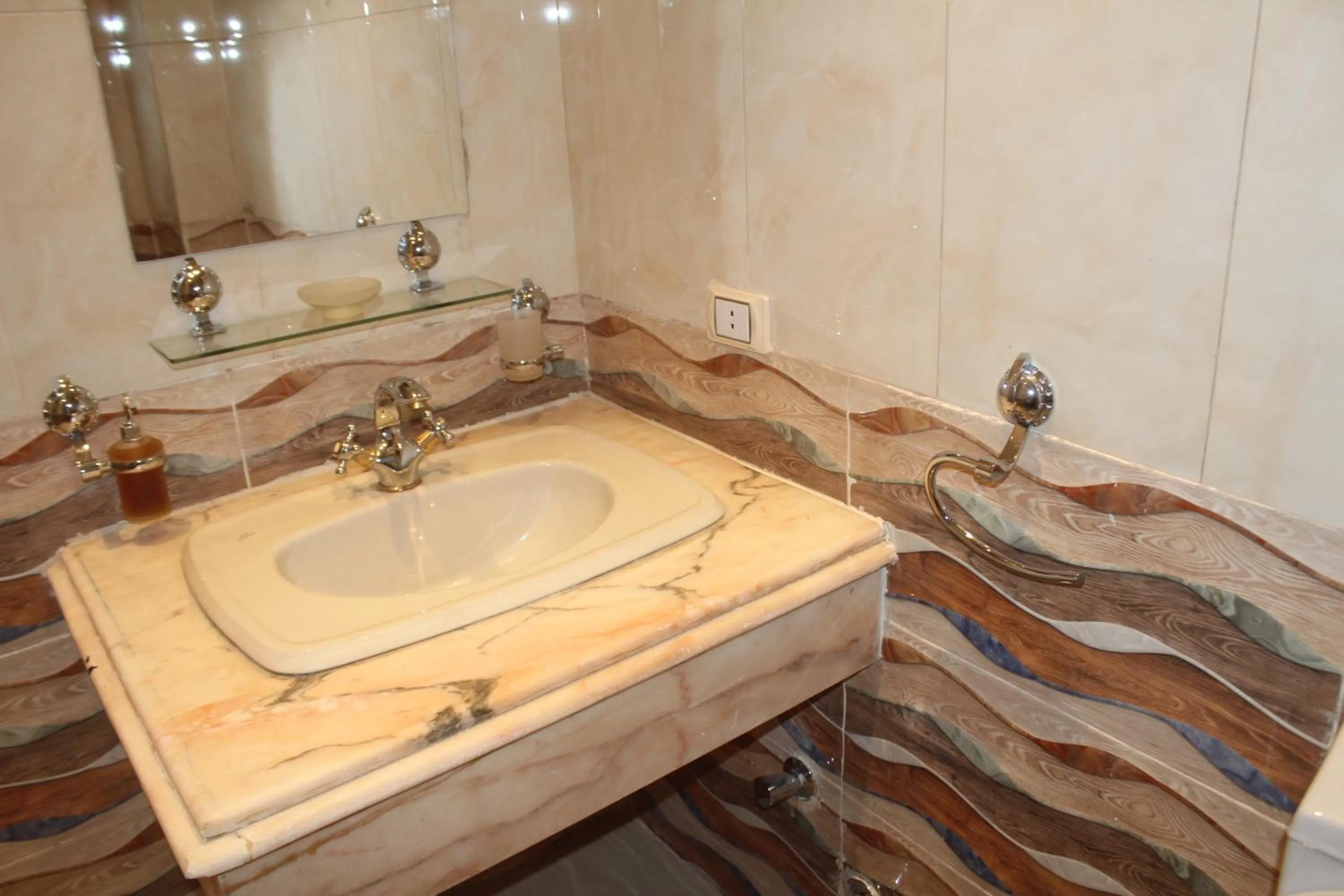 Bathroom in Tahrir Square Hostel