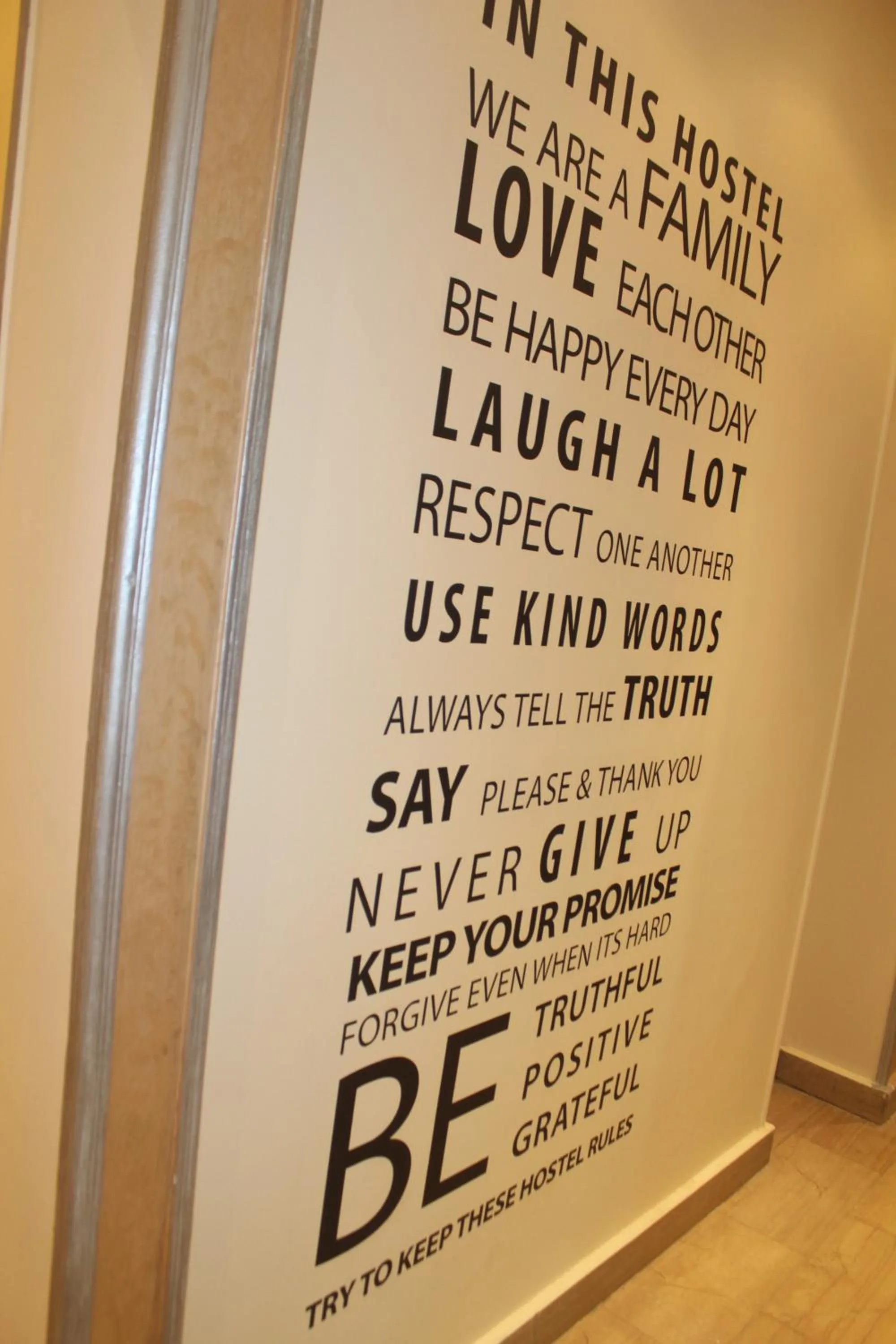 Logo/Certificate/Sign in Tahrir Square Hostel