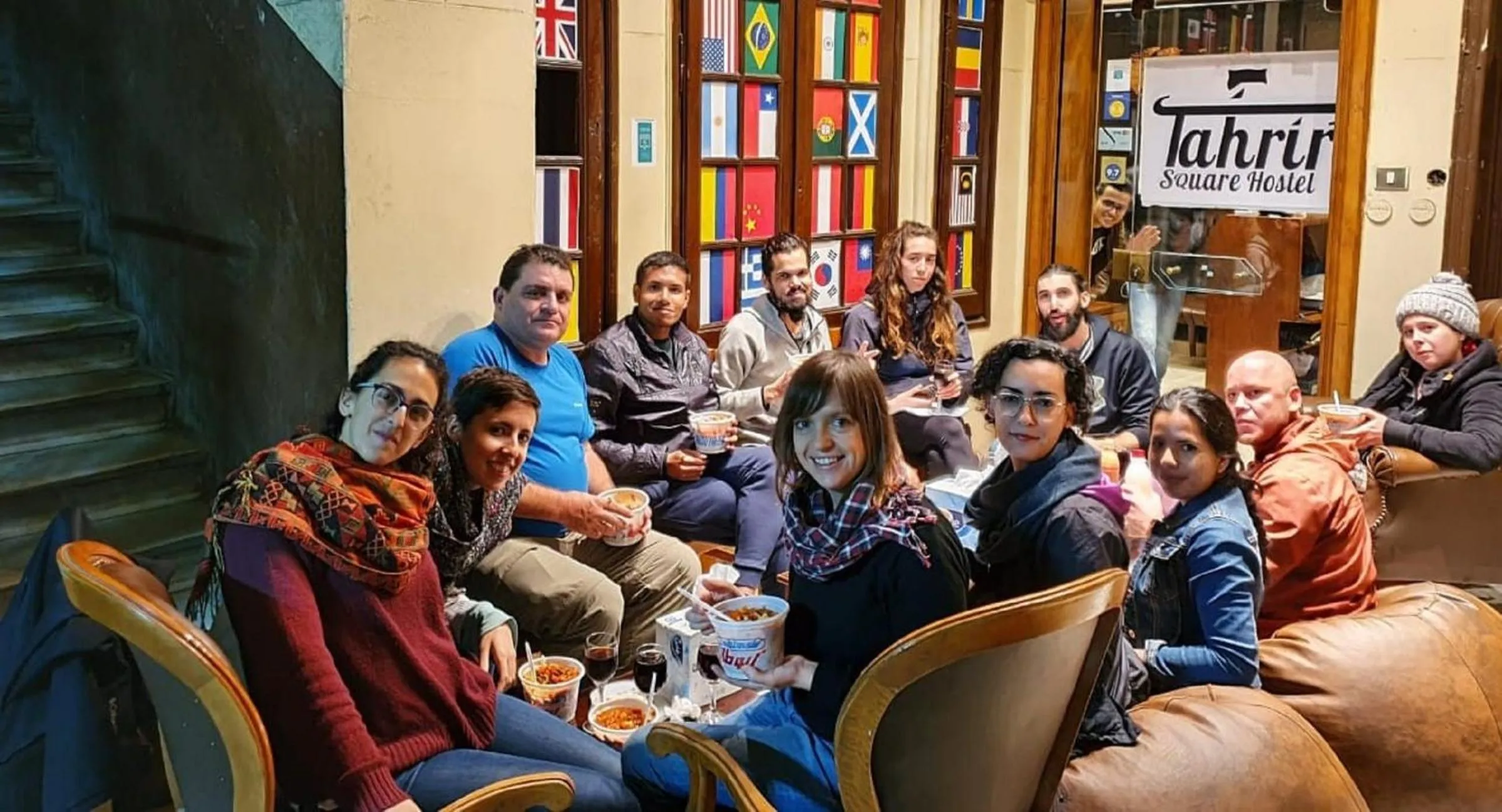 Property building in Tahrir Square Hostel