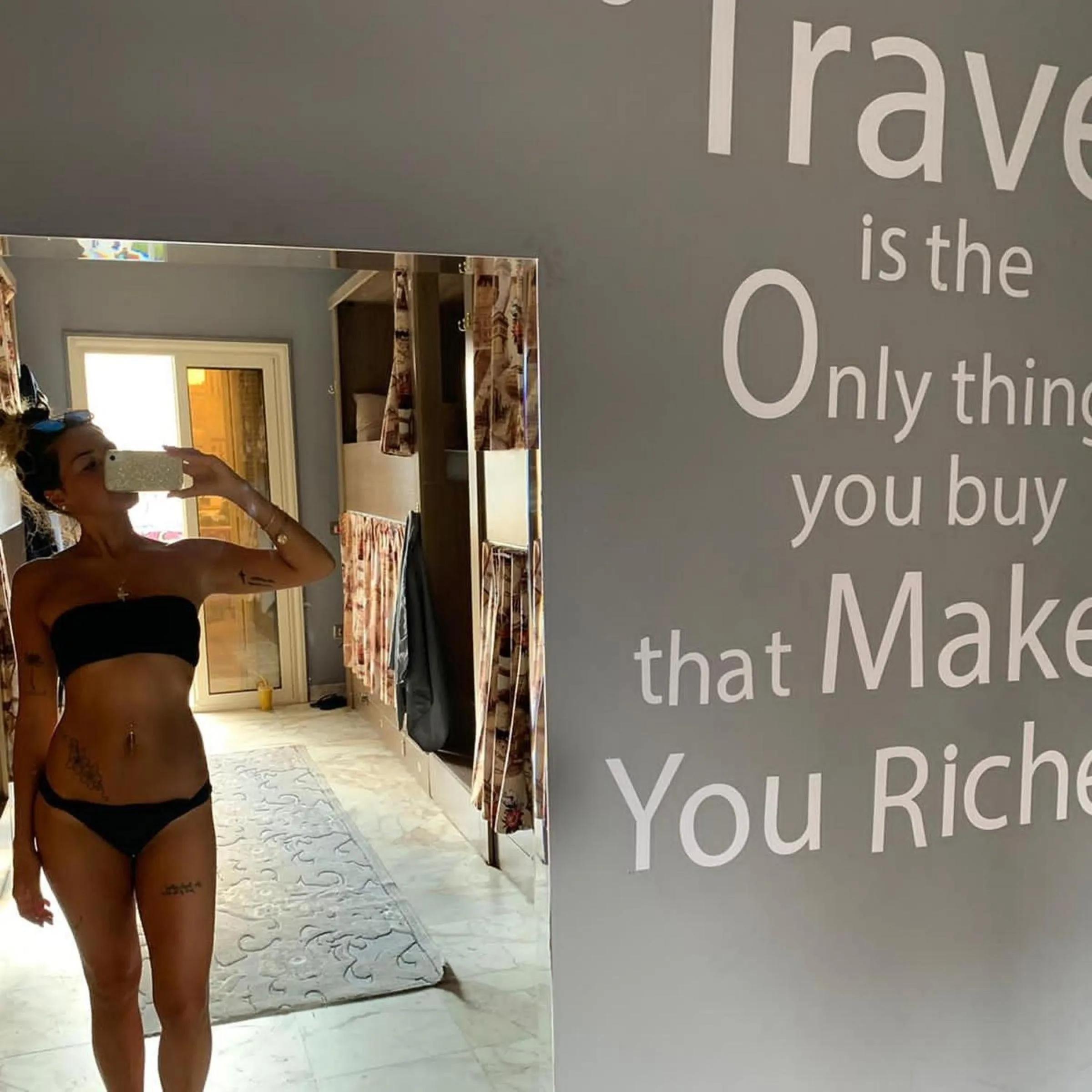 bunk bed in Tahrir Square Hostel