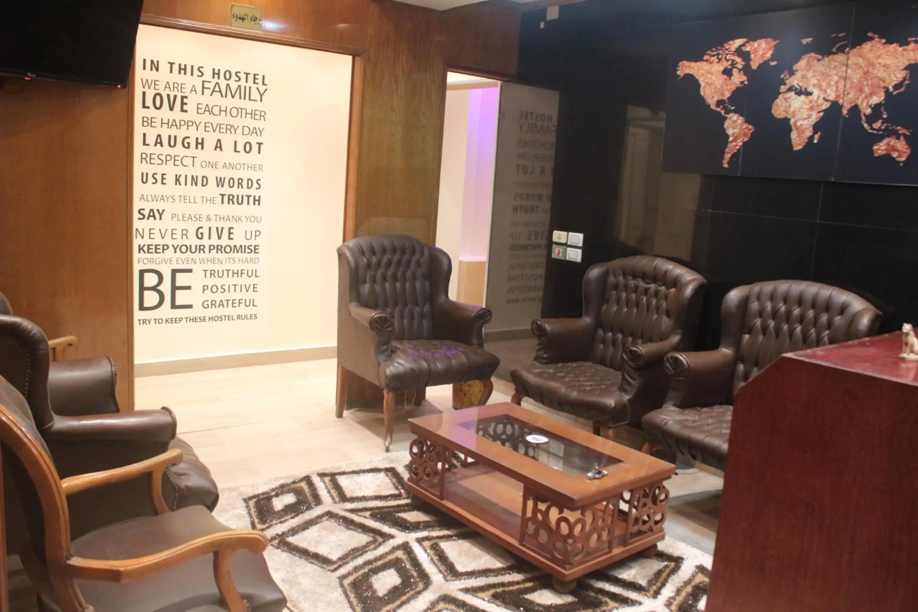 Lobby or reception in Tahrir Square Hostel Lobby or reception in Tahrir Square Hostel