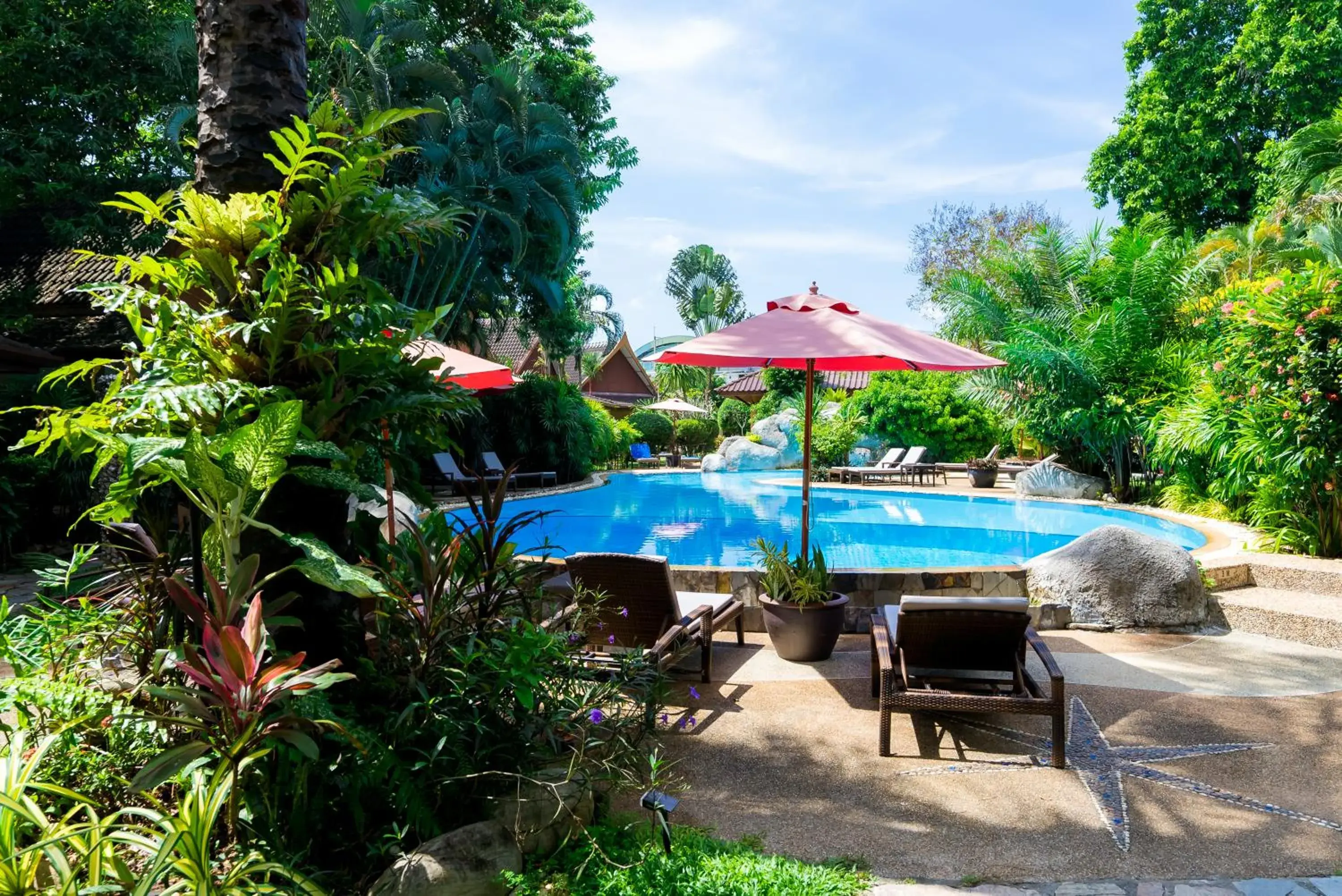 Swimming pool in Palm Garden Resort Swimming pool in Palm Garden Resort
