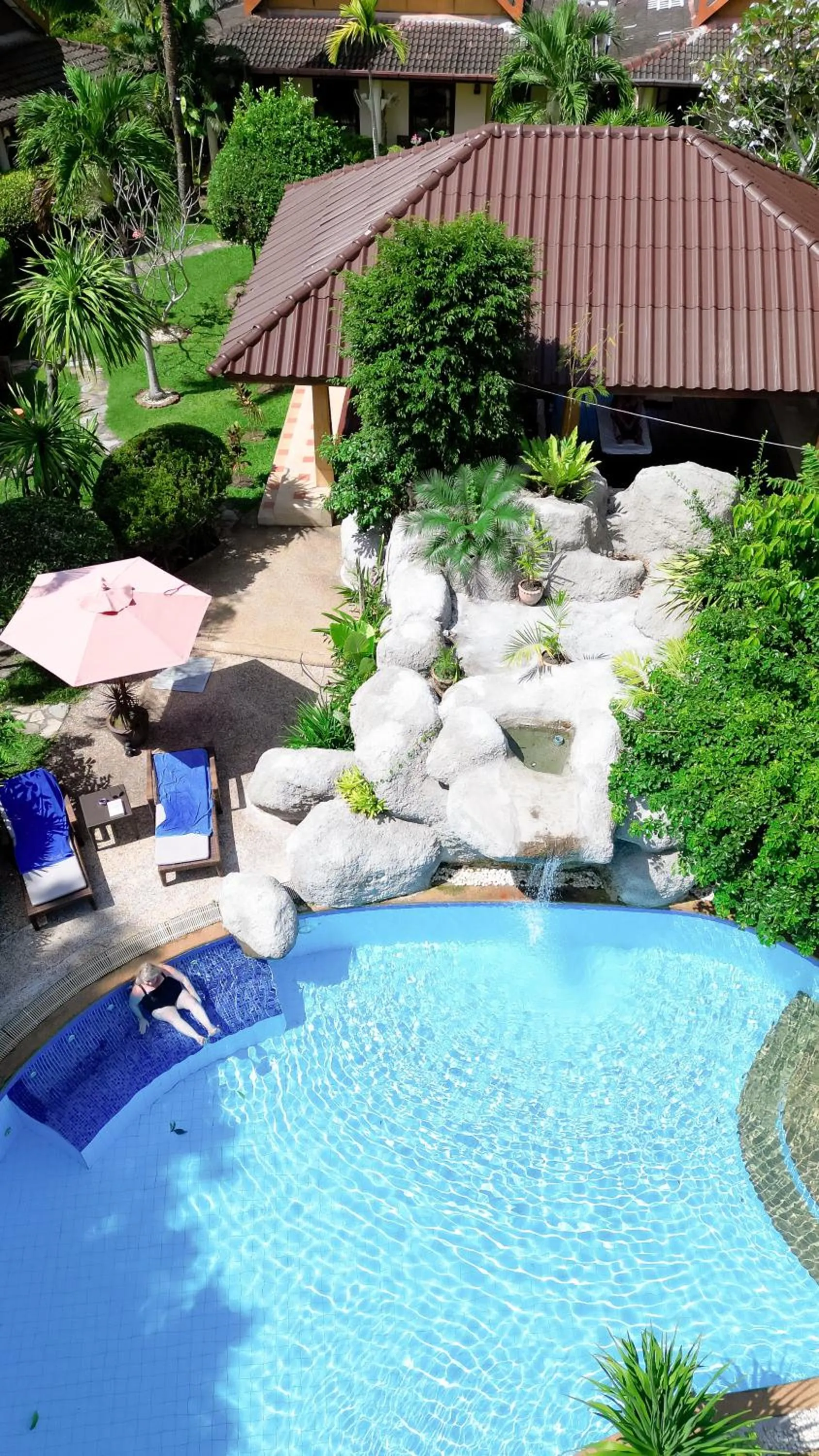 Swimming pool in Palm Garden Resort