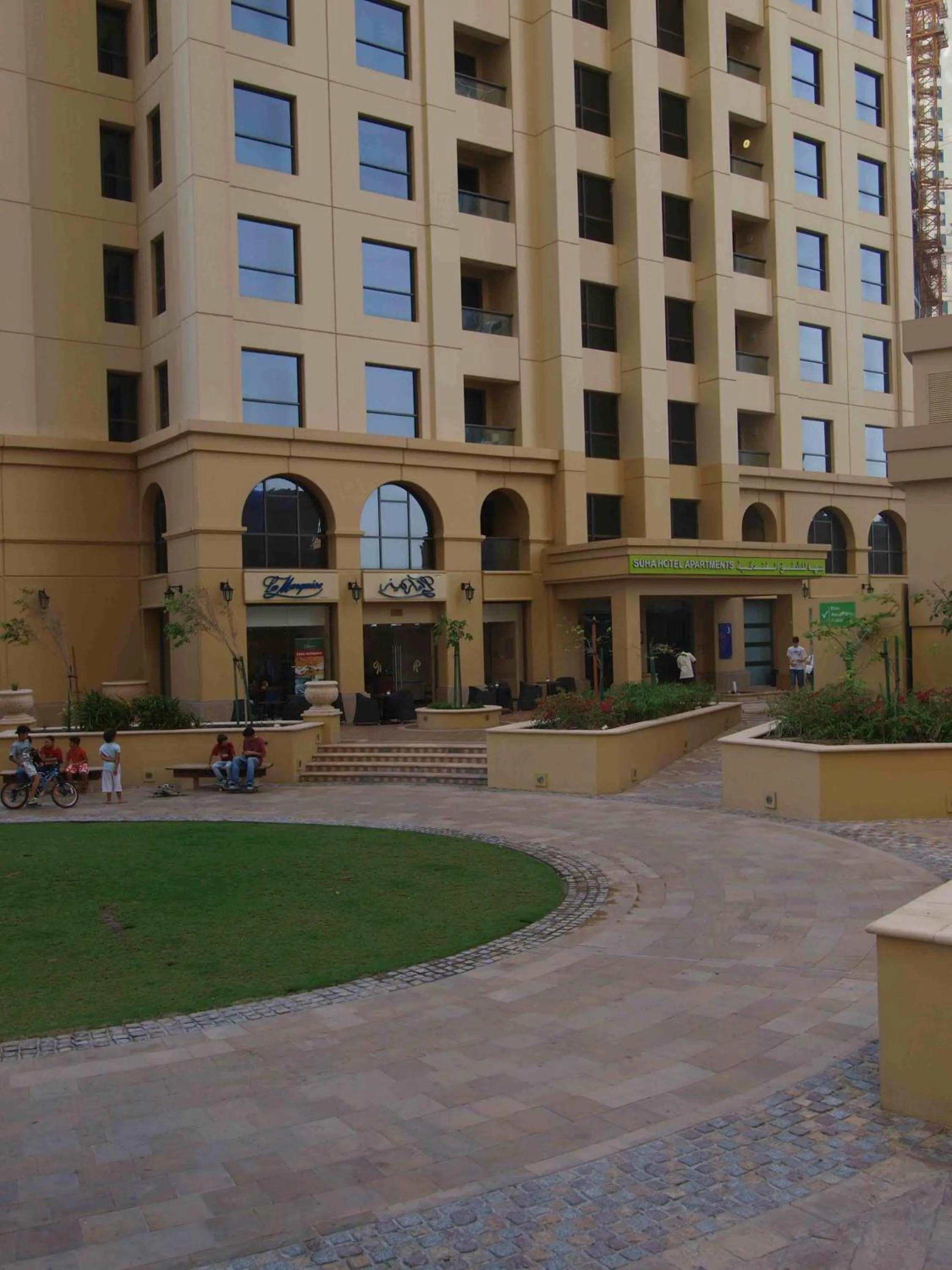 Facade/entrance in SUHA JBR Hotel Apartments