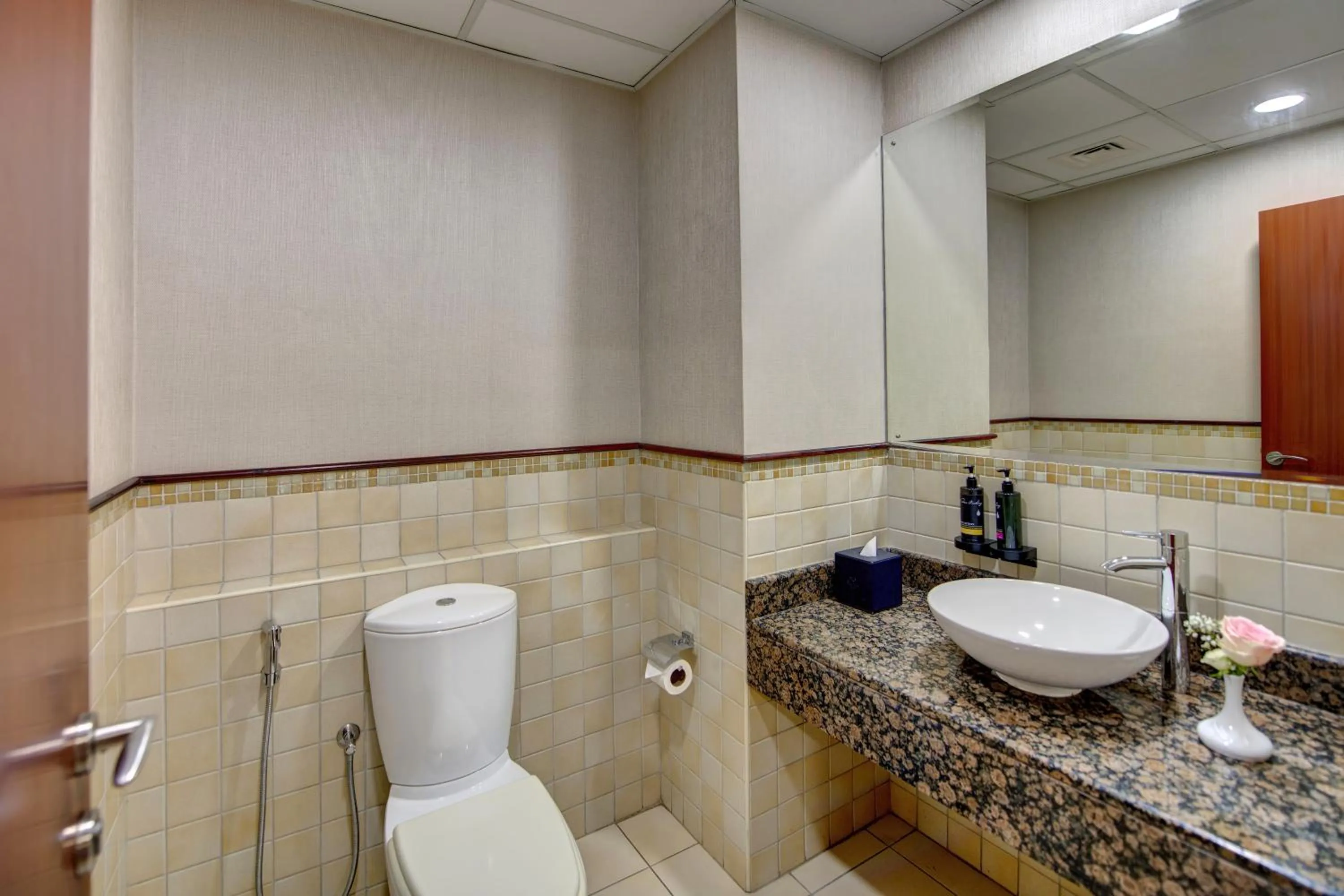 Toilet in SUHA JBR Hotel Apartments