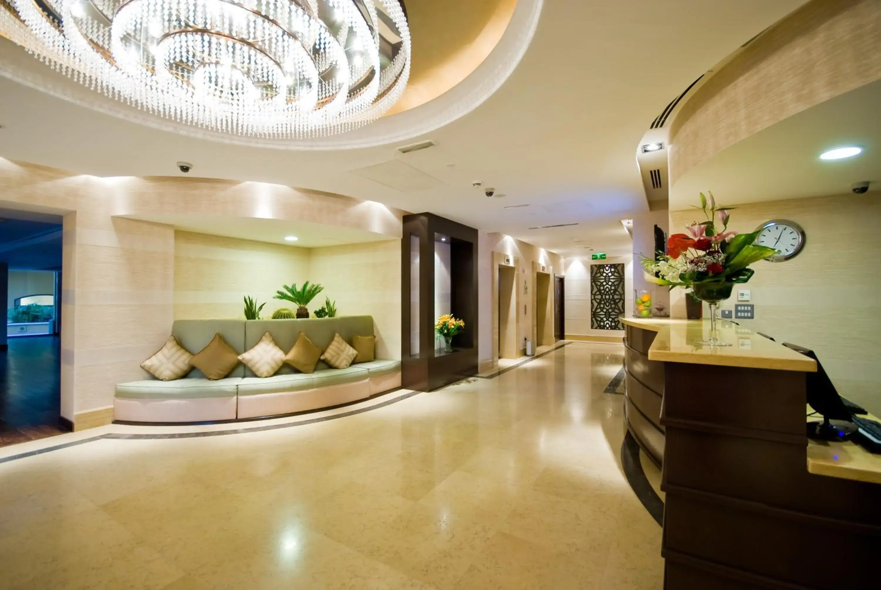 Lobby or reception in SUHA JBR Hotel Apartments Lobby or reception in SUHA JBR Hotel Apartments