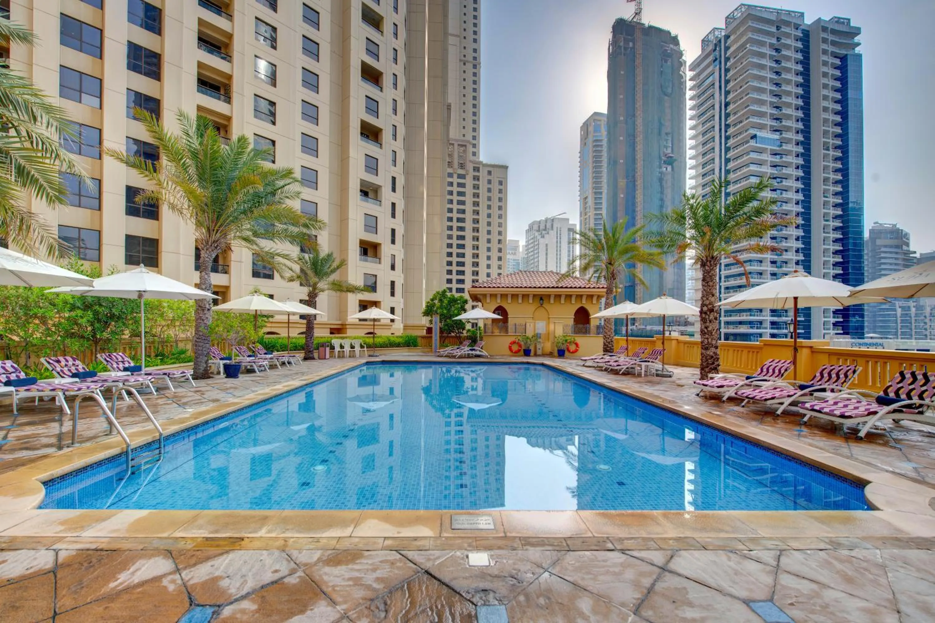 Swimming pool in SUHA JBR Hotel Apartments