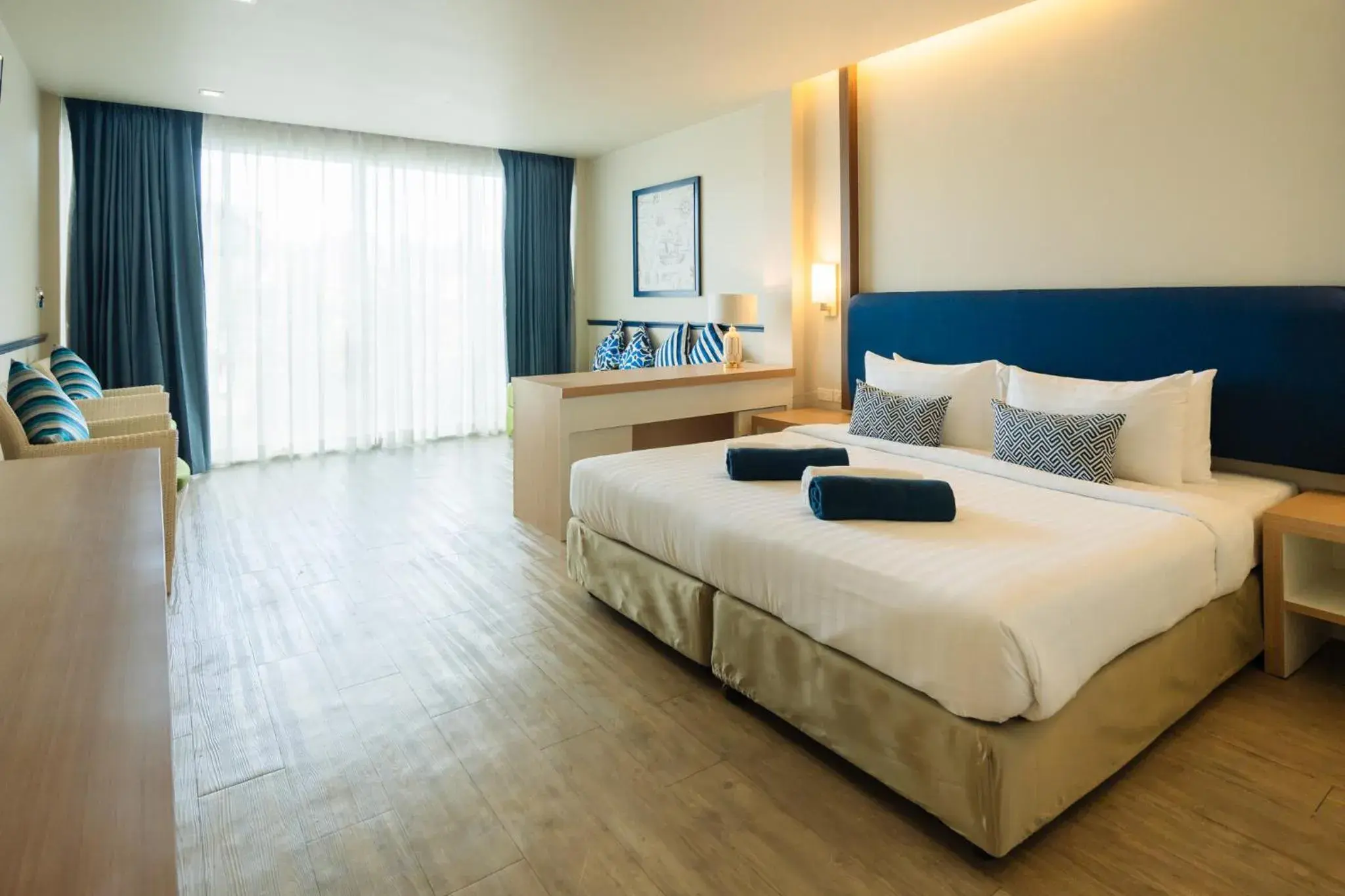 Bed in Phuket Boat Quay Hotel Panwa Beach Bed in Phuket Boat Quay Hotel Panwa Beach