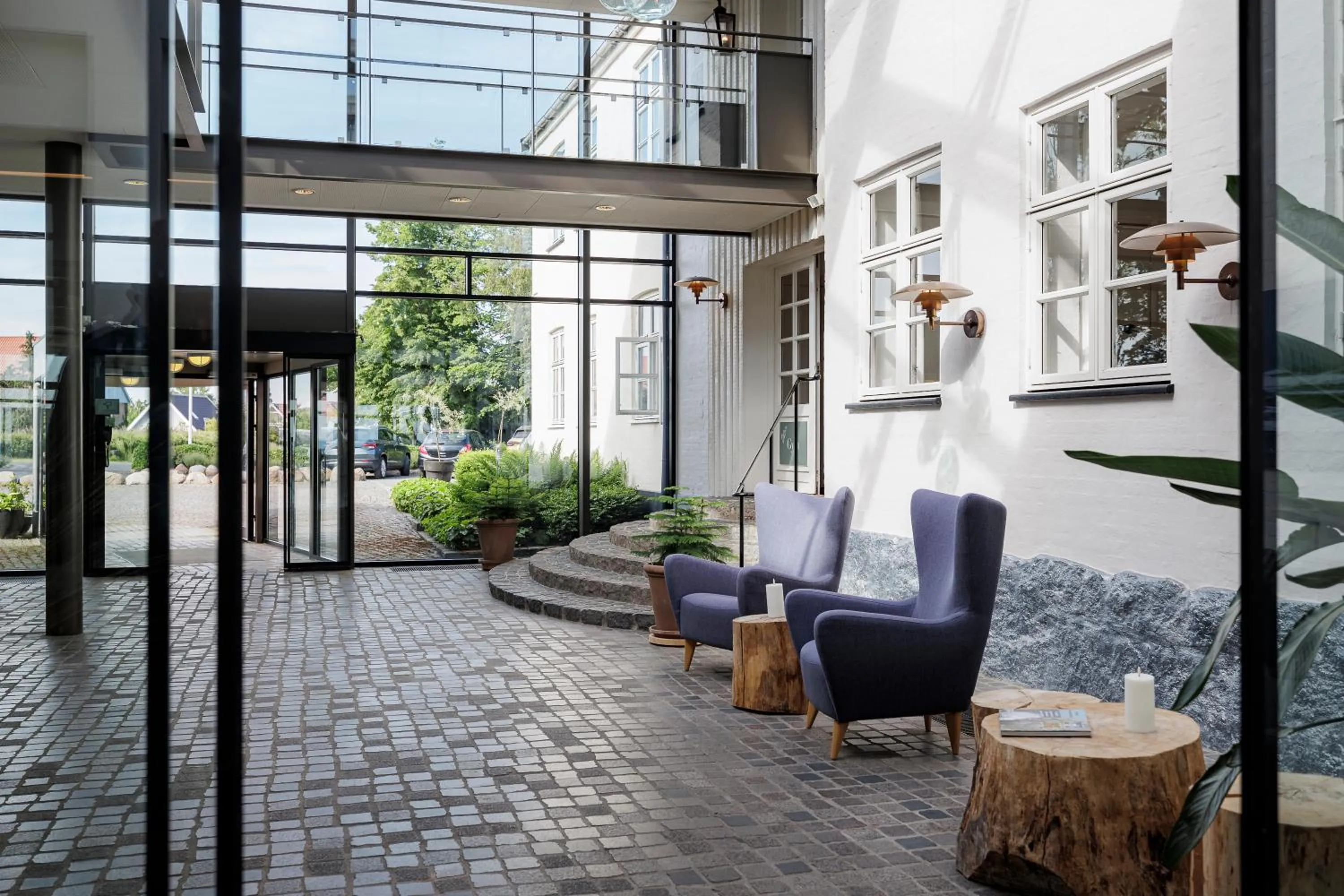 Lobby or reception in Fredensborg Badehotel
