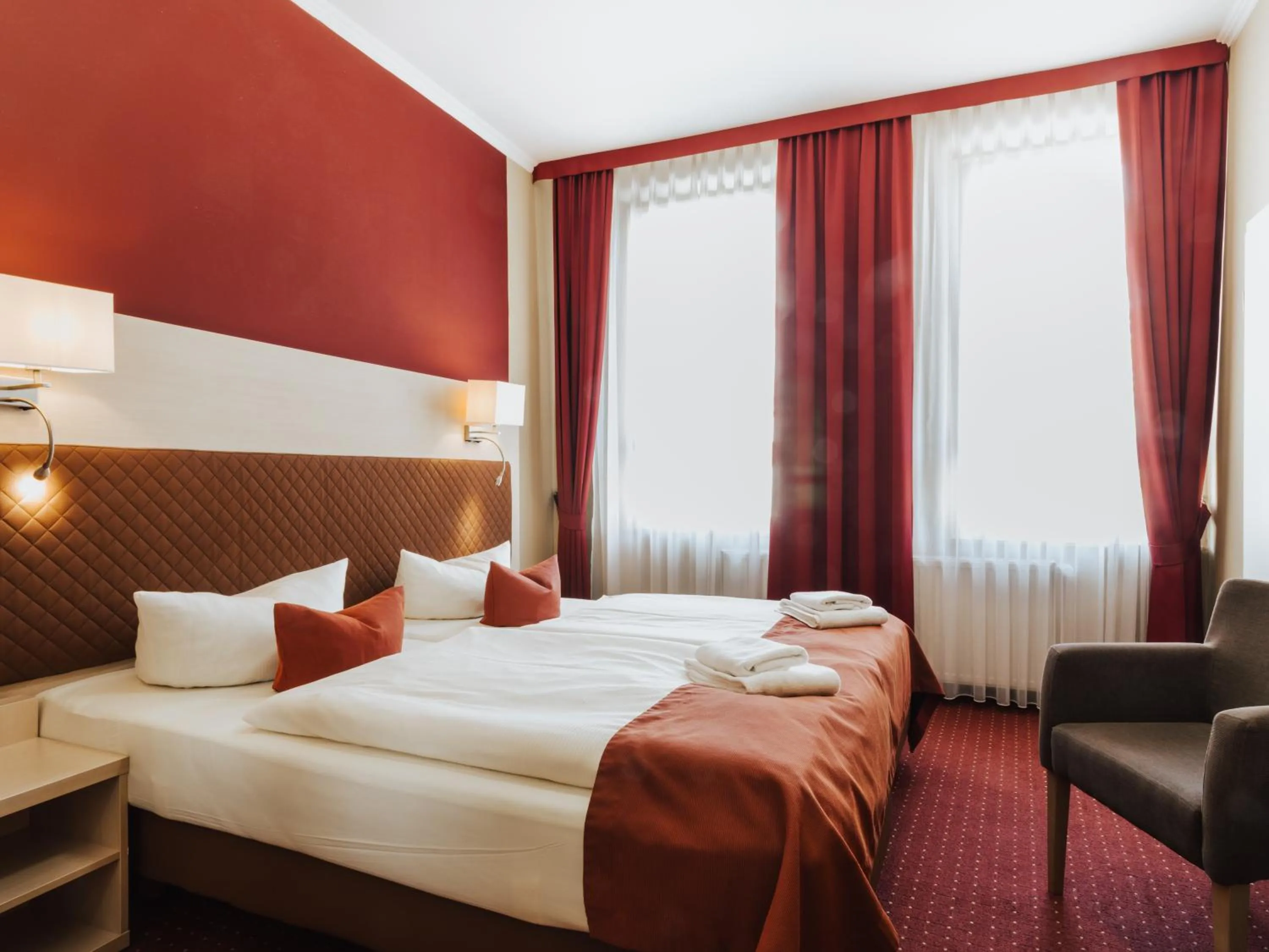 Bed in Hotel Wiggers