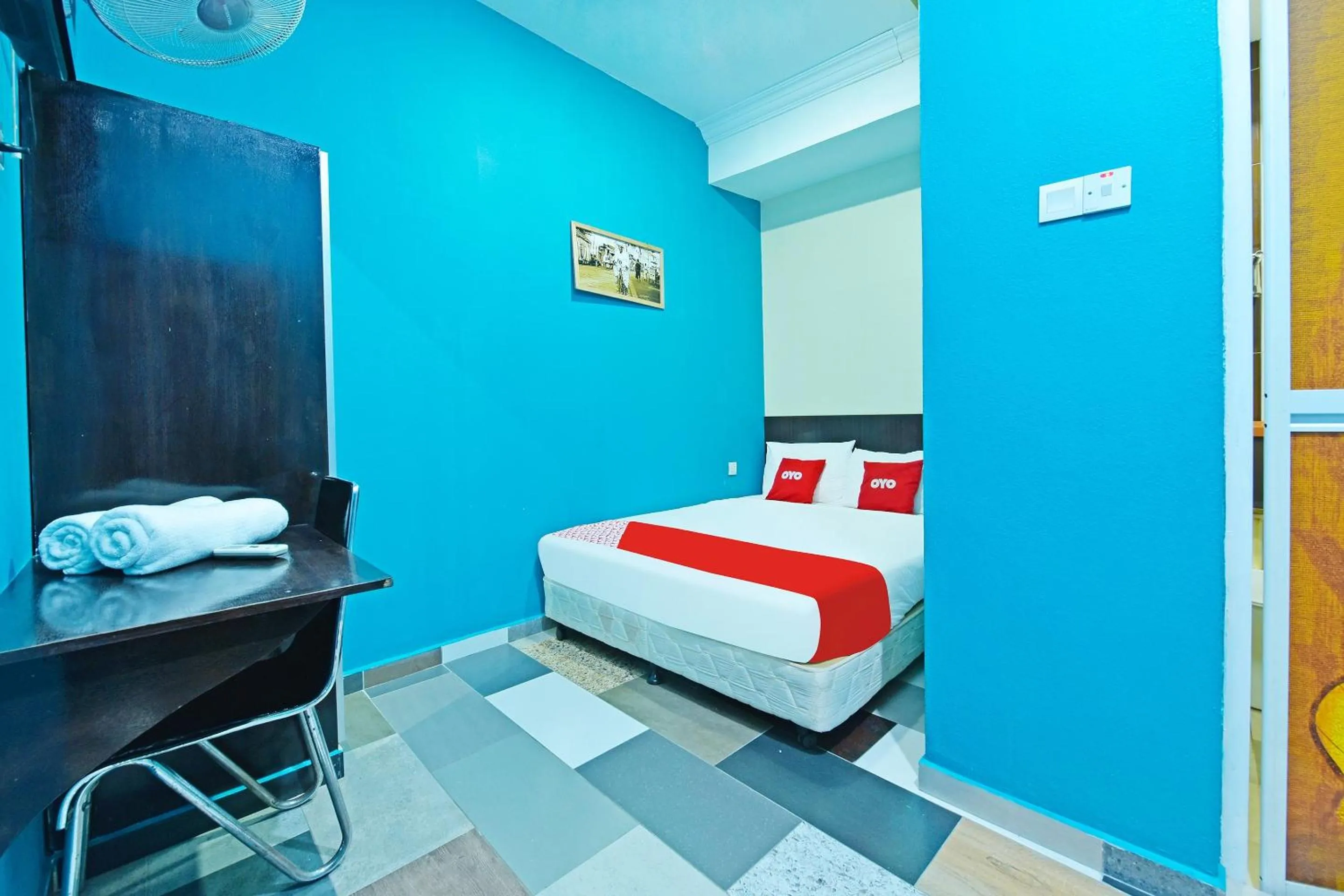 Bedroom, Bed in Hotel O Bamboo Inn