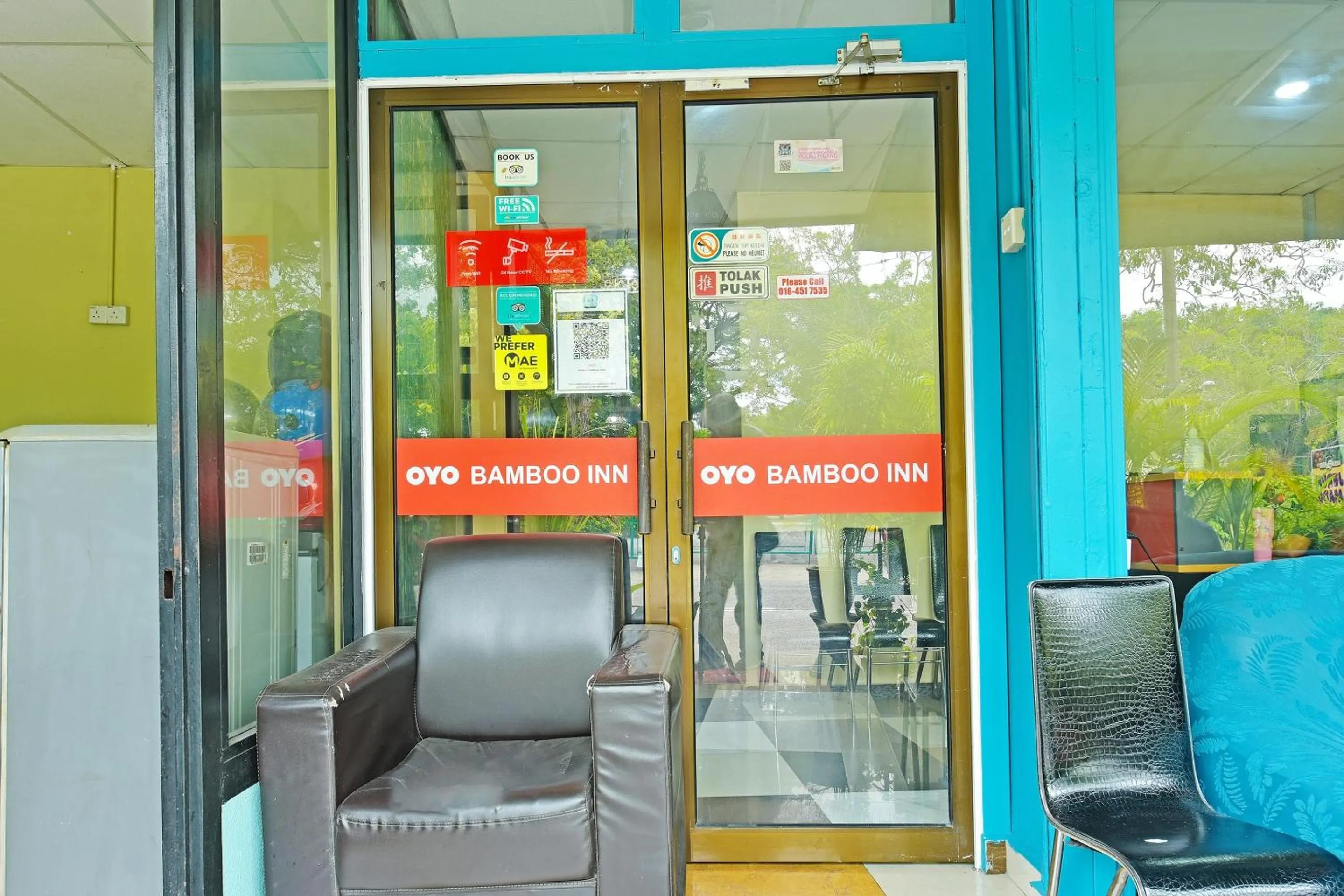 Facade/entrance in Hotel O Bamboo Inn